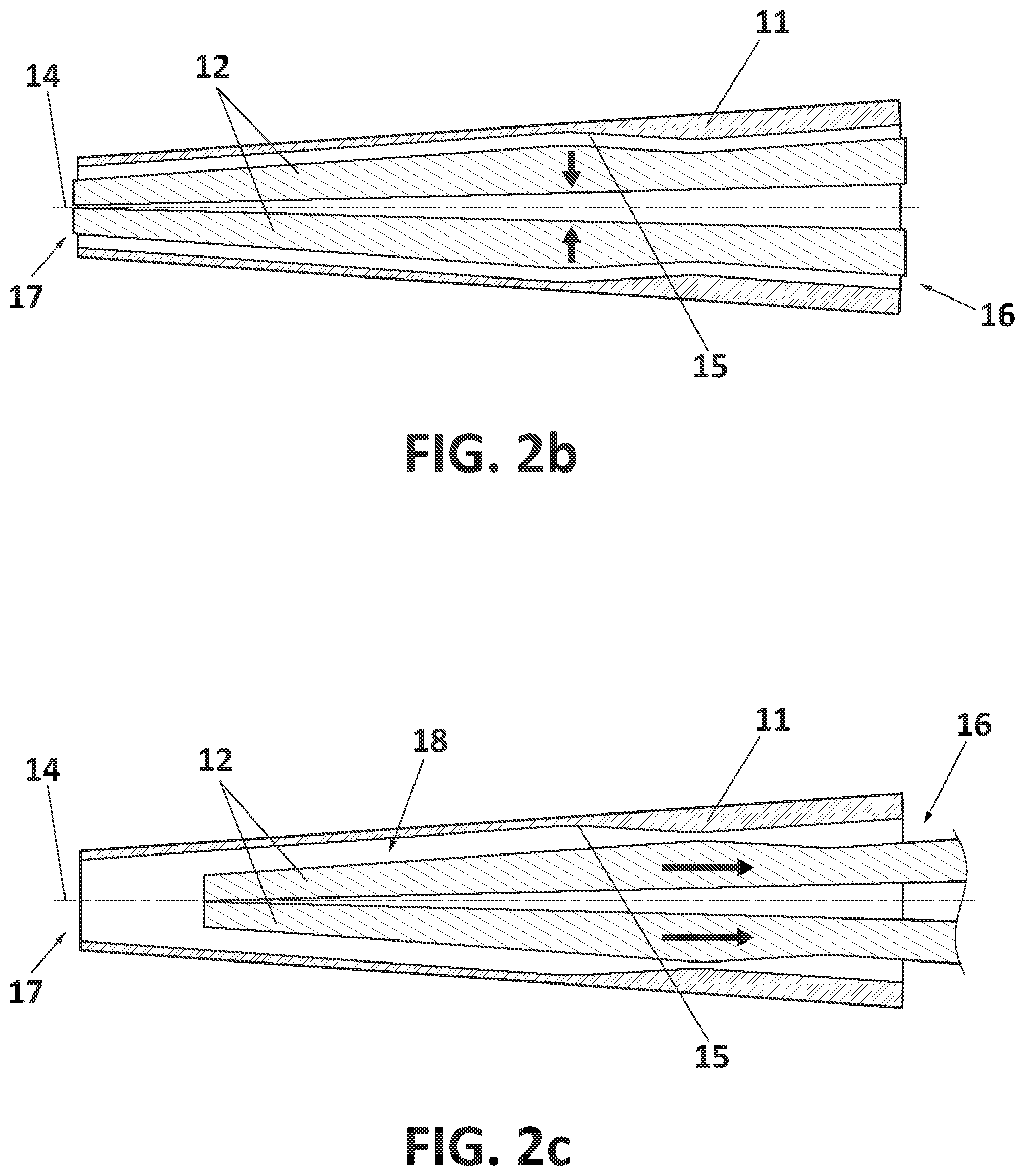 Patent US12103250 Figure 2 – Device comprising multiple longitudinal mandrels forming a mold for manufacturing a composite part