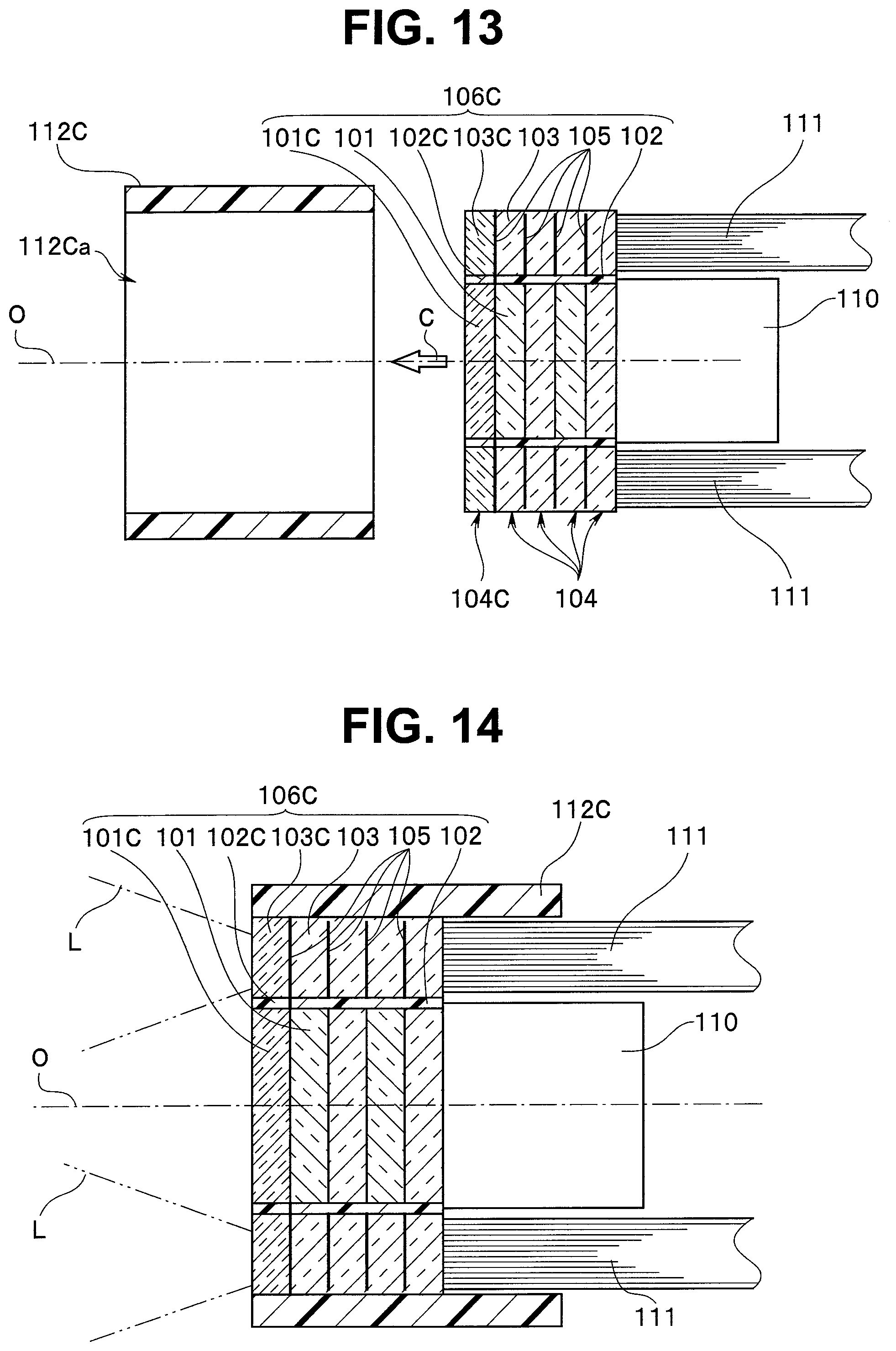 Patent US12103255 Figure 8 – Wafer lens array, layered lens array, image pickup unit, method for manufacturing layered lens array, and endoscope