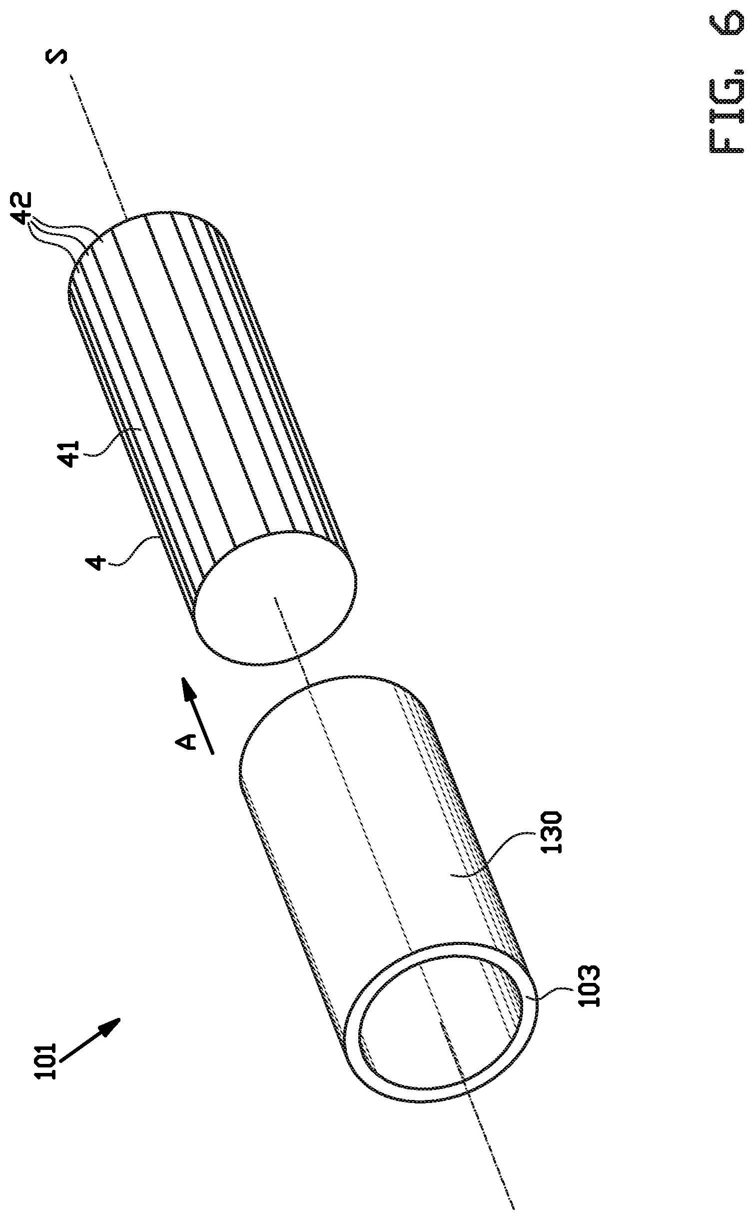 Patent US12103258 Figure 5 – Tire building method and tire building system, in particular for strip-winding