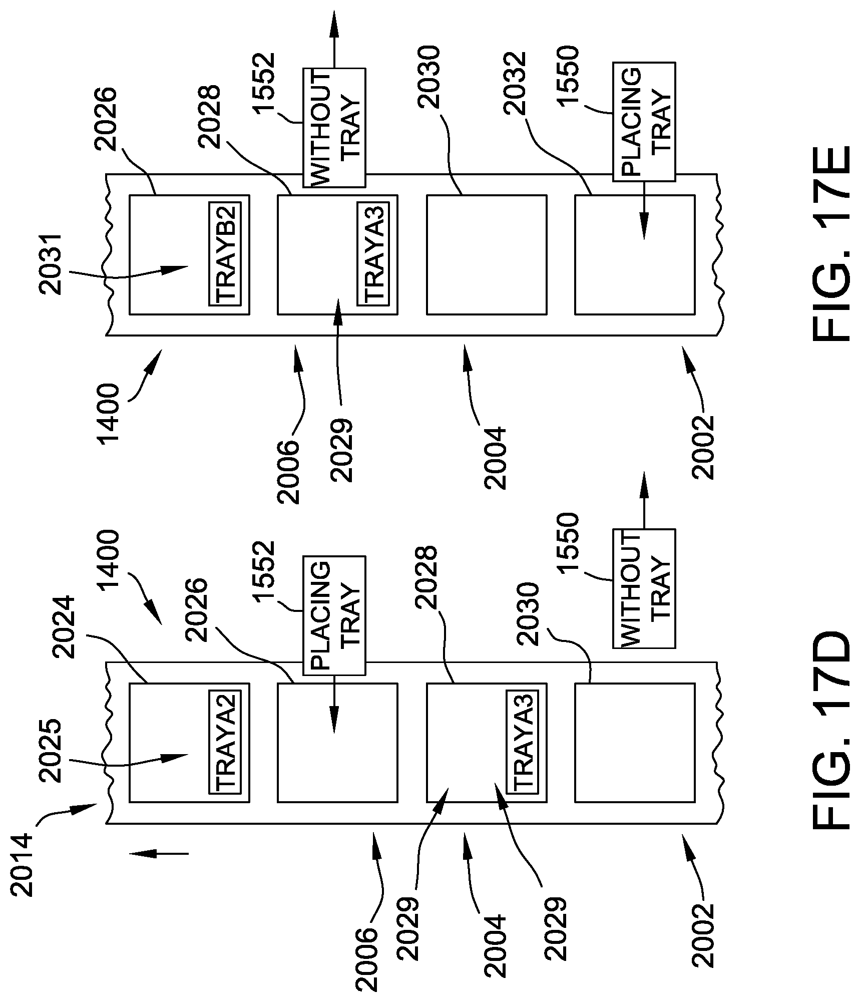 Patent US12103260 Figure 18 – Machine and methods for attaching a tray blank to a cover blank