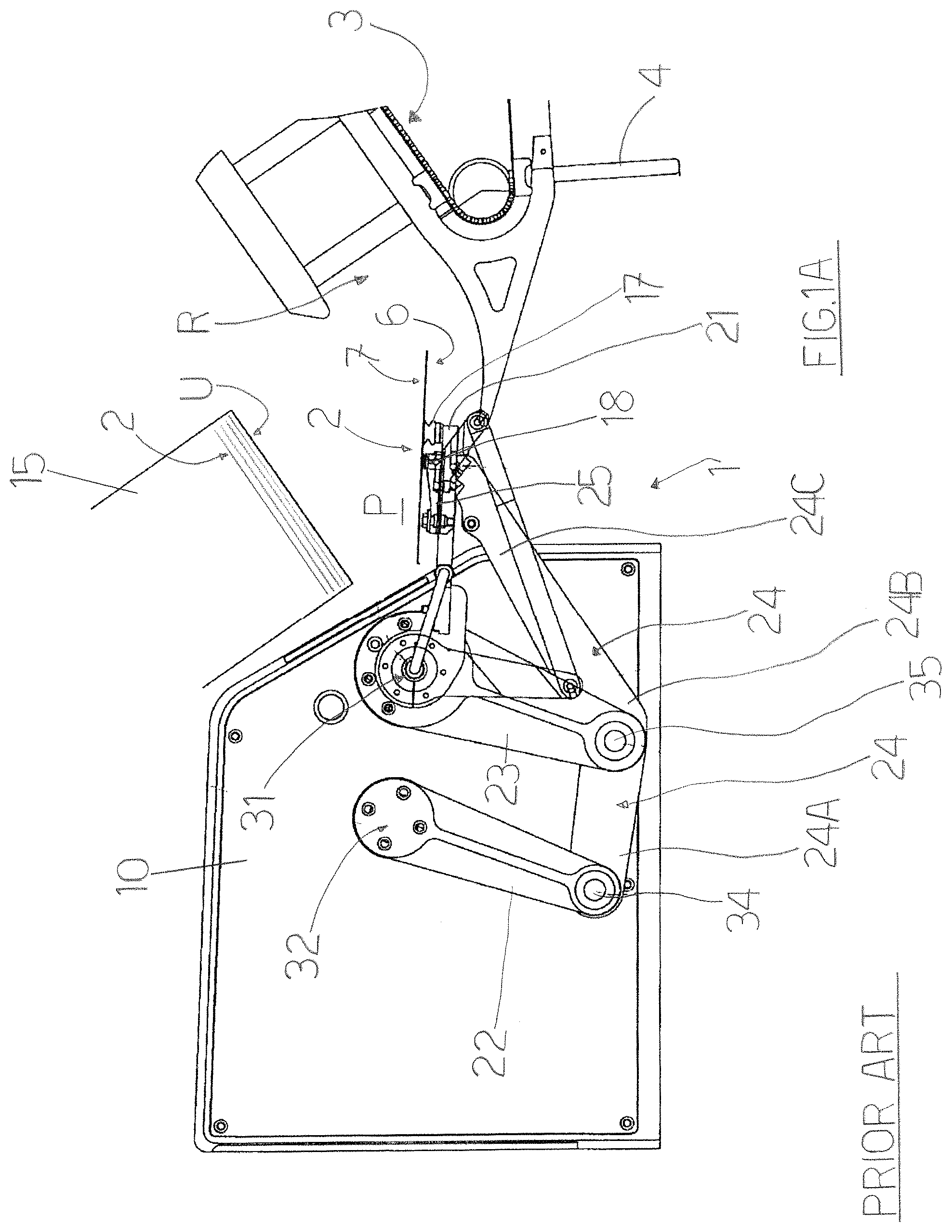 Patent US12103261 Figure 1 – Apparatus for collecting a tubular box in a flattened configuration from a store, for opening out the tubular box and for transferring the box to a receiving station