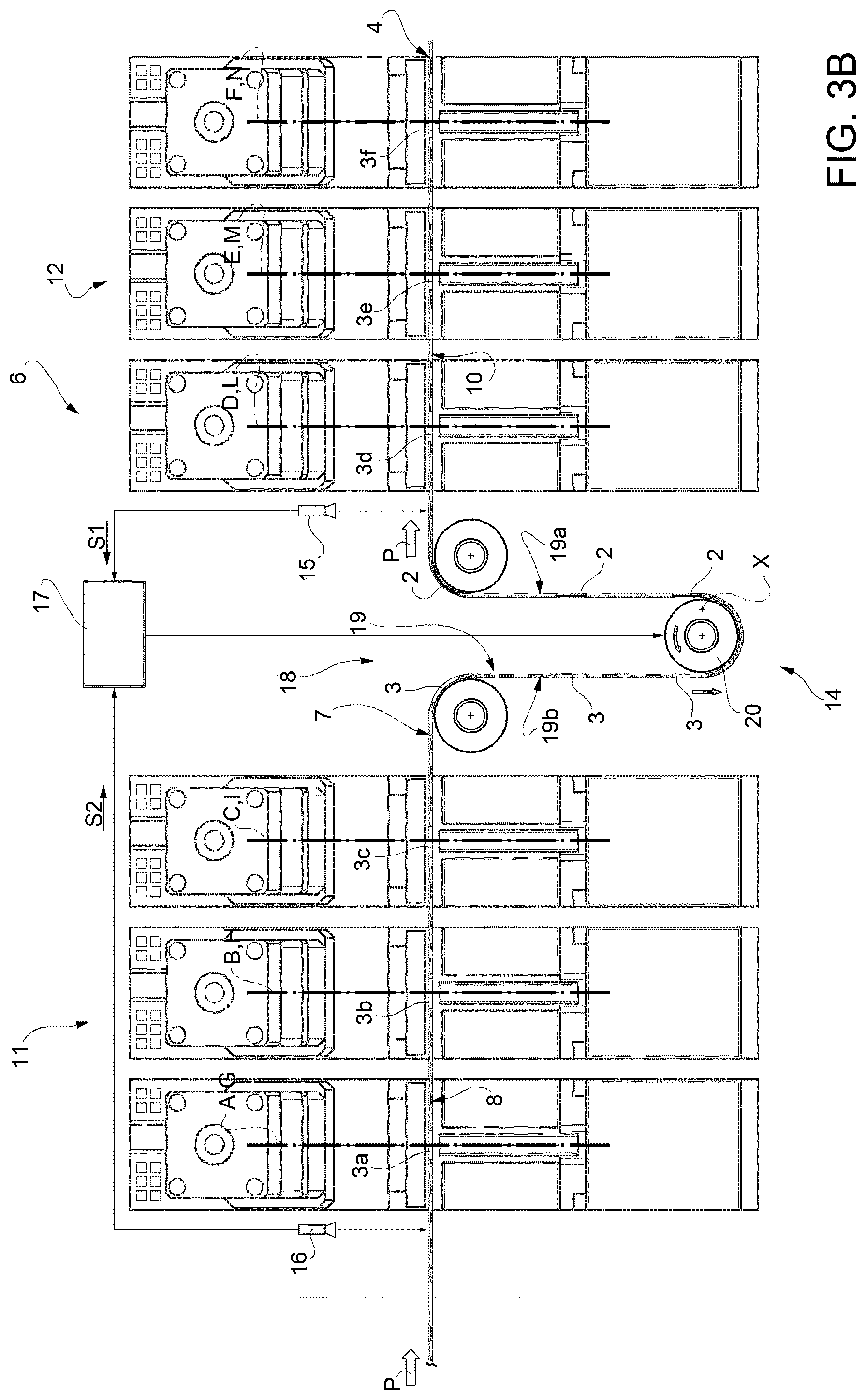 Patent US12103262 Figure 4 – Unit and method for applying opening devices to a web of packaging material