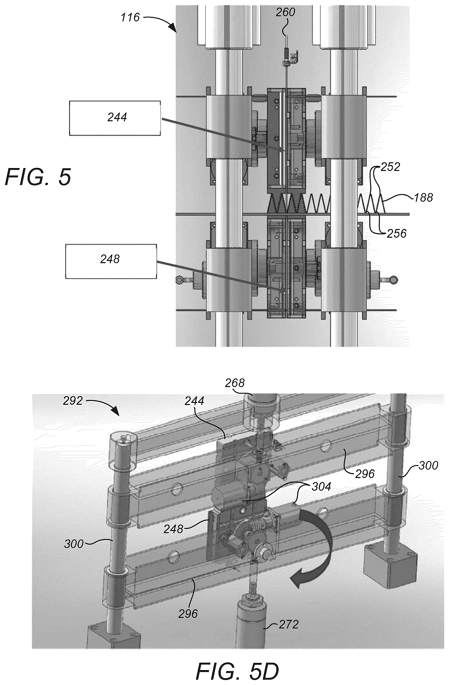 Patent US12103264 Figure 5 – Pleated filter preparation system