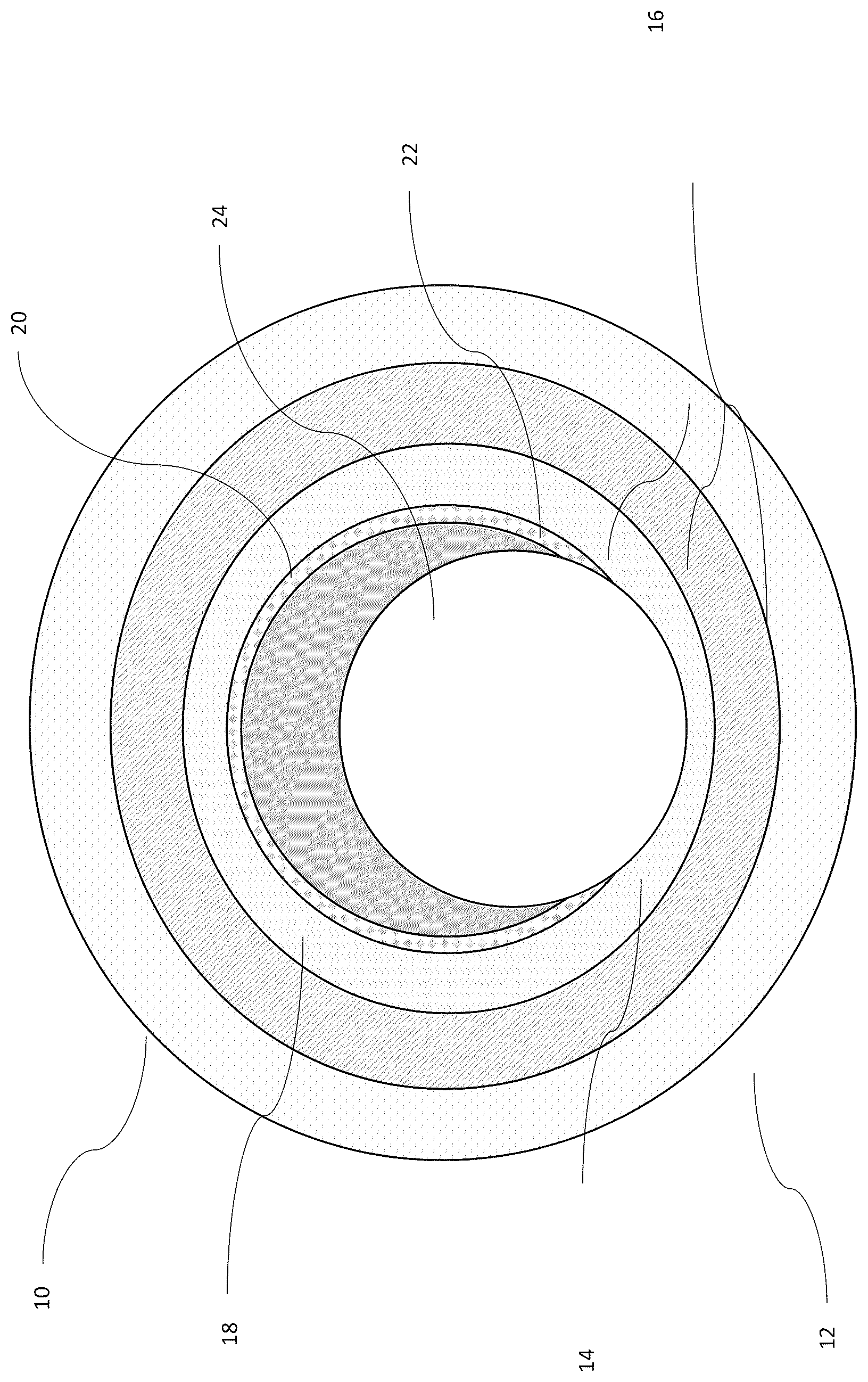 Patent US12103266 Figure 1 – Flexible high-pressure fluid conveying pipe