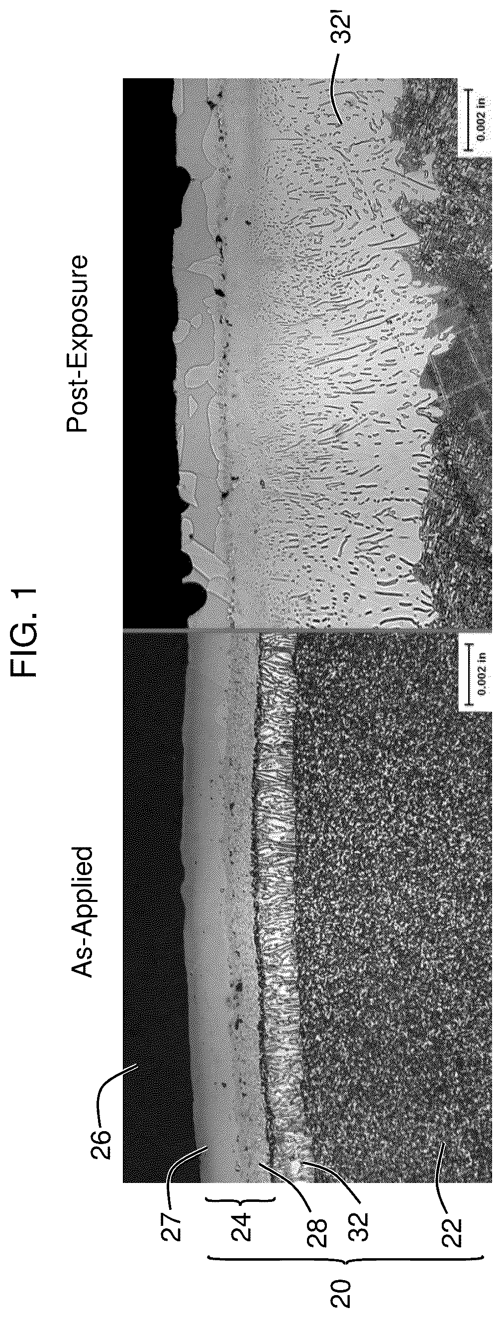 Patent US12103267 — Oxidation-resistant coated superalloy — Figure 1