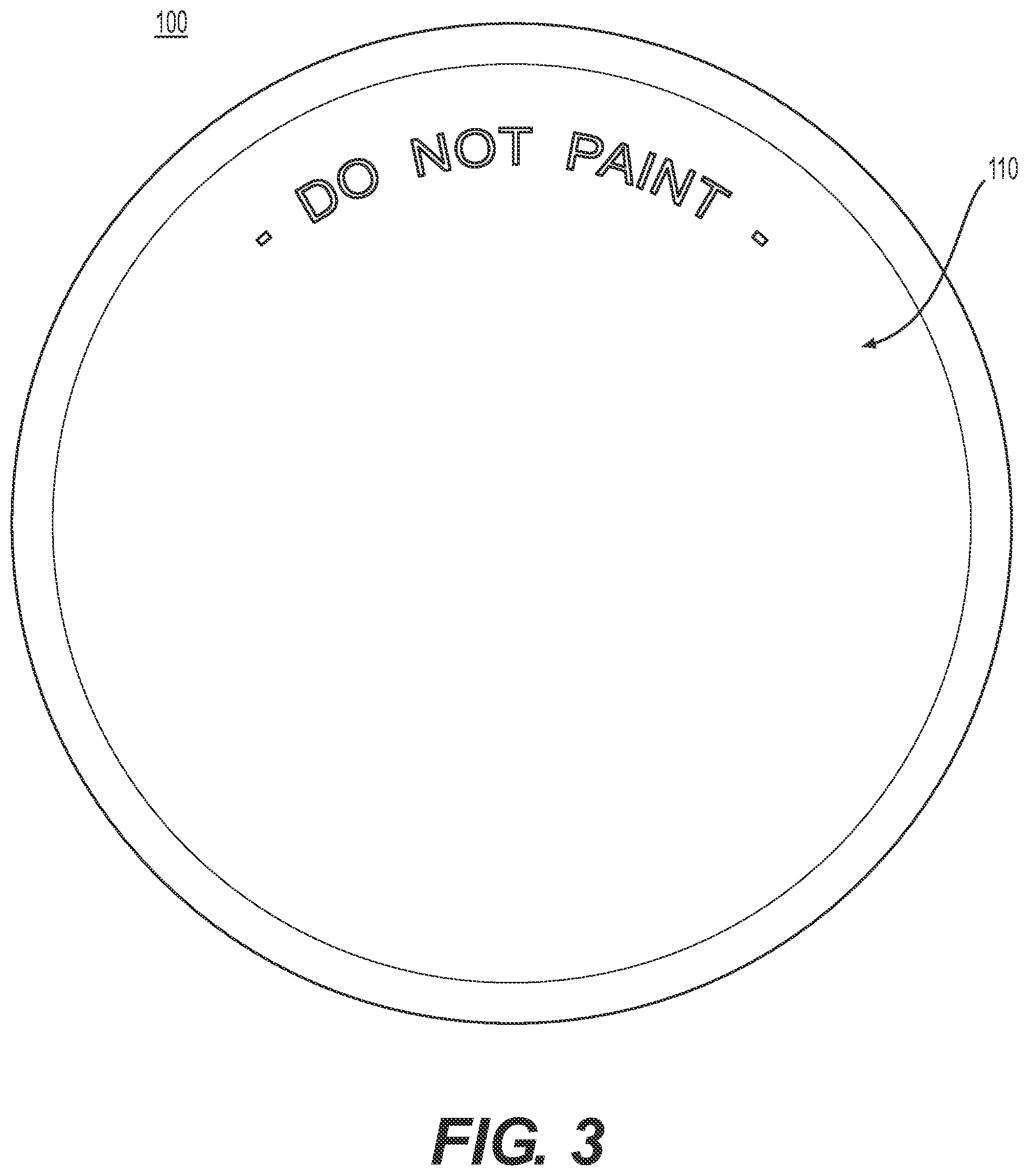 Patent US12103268 Figure 4 – Cover plate and a cover plate assembly for a concealed fire protection sprinkler