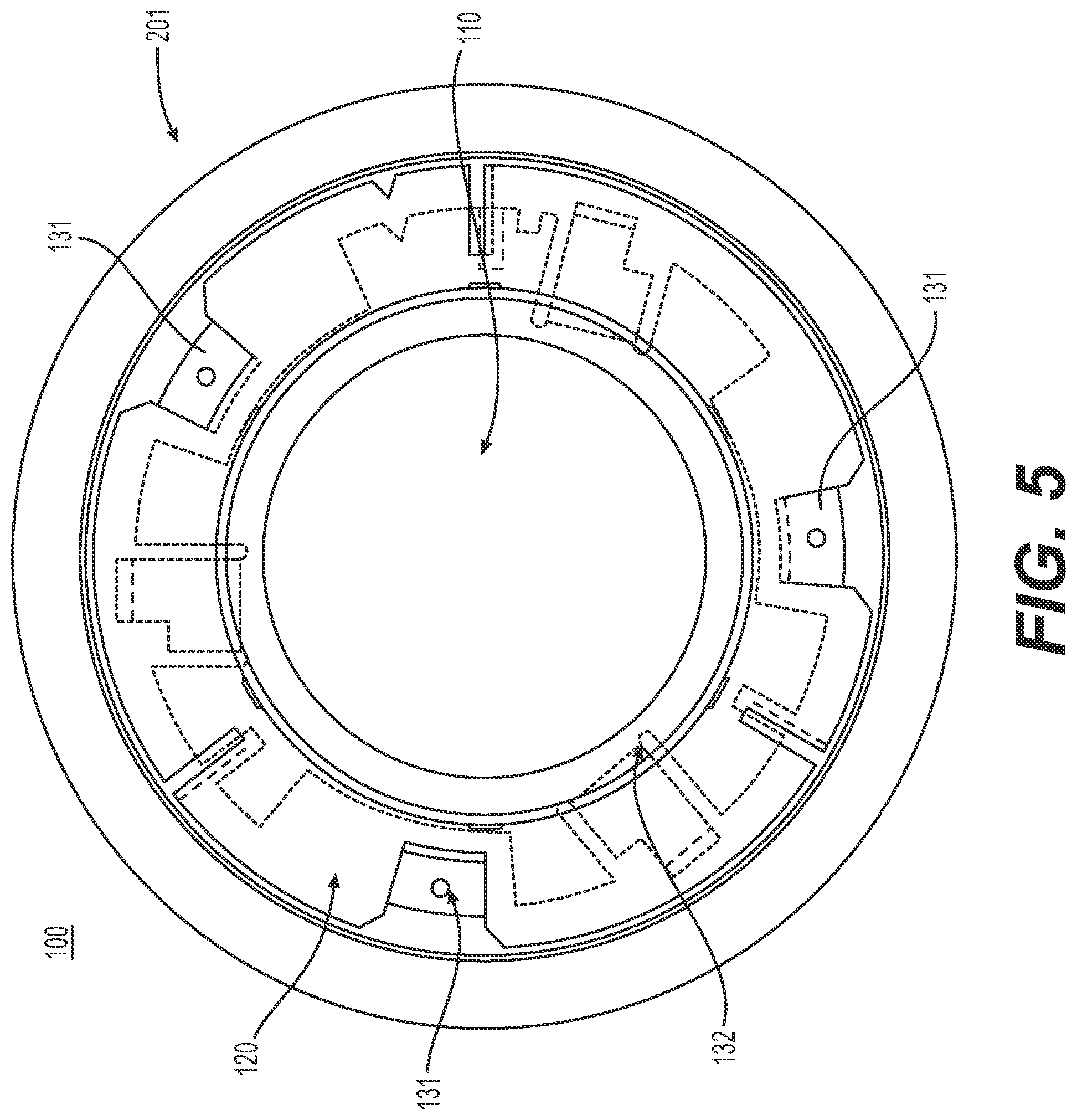 Patent US12103268 Figure 6 – Cover plate and a cover plate assembly for a concealed fire protection sprinkler