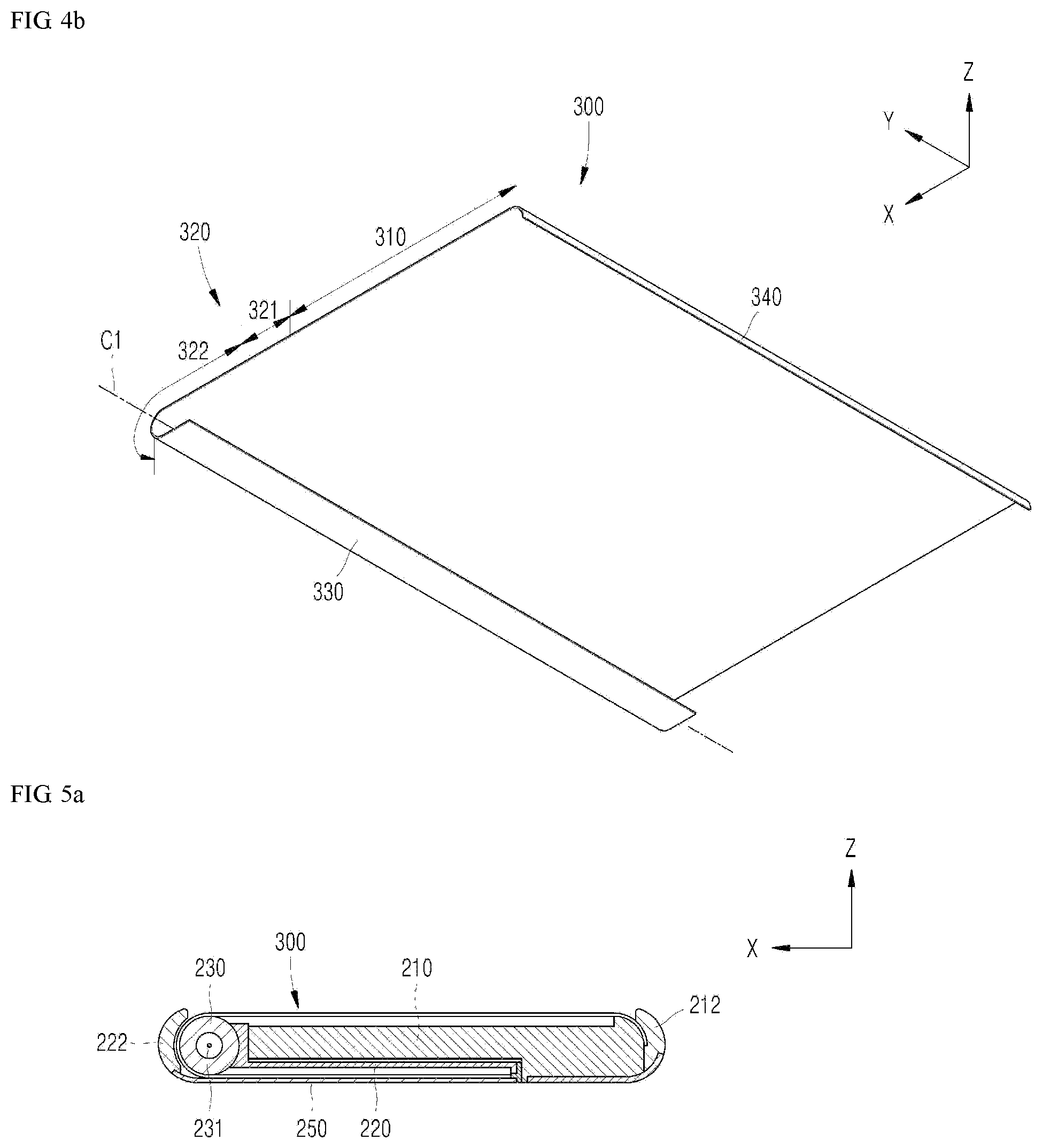 Patent US12103270 Figure 7 – Flexible display device and method for manufacturing cover thereof