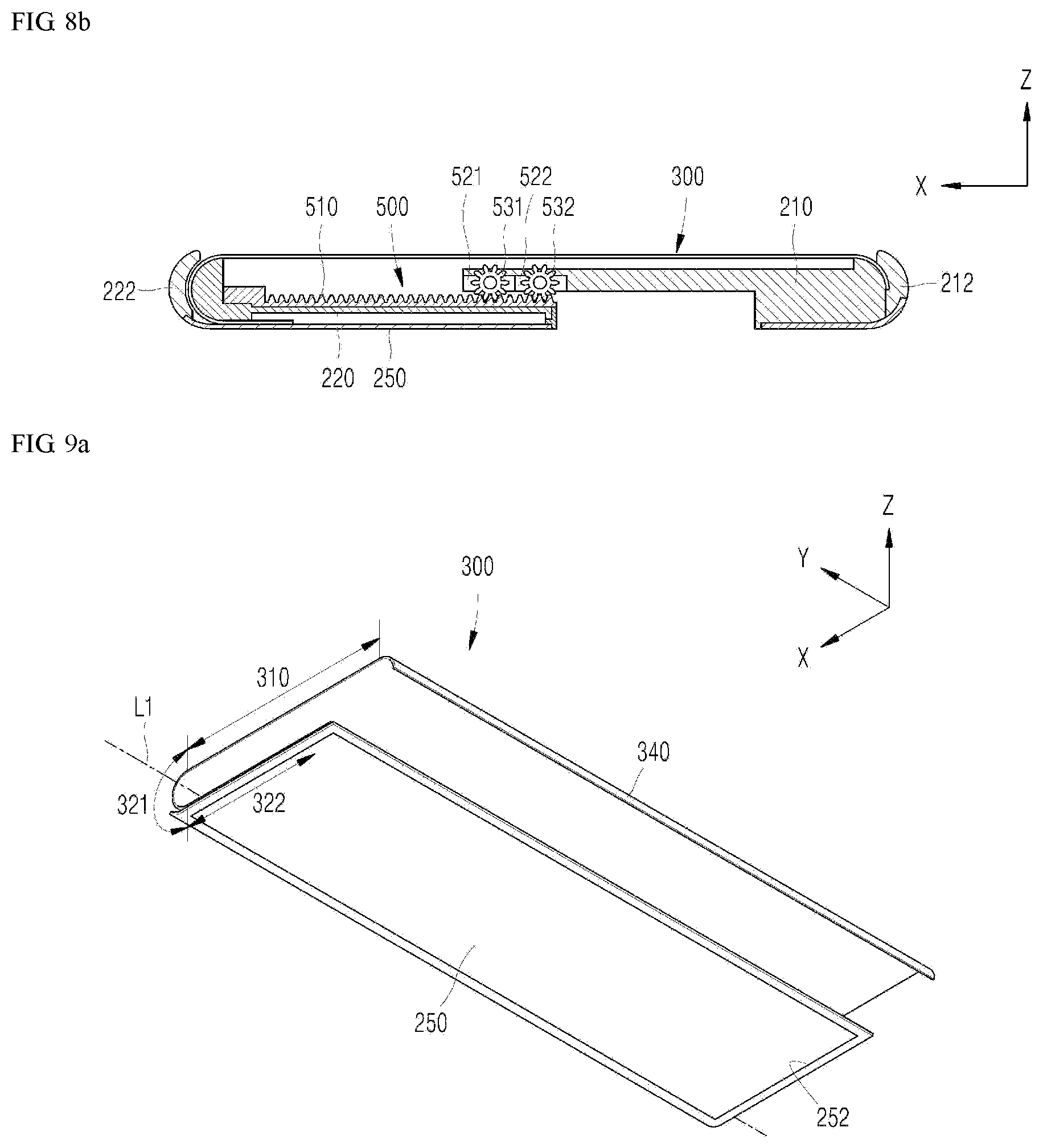 Patent US12103270 Figure 10 – Flexible display device and method for manufacturing cover thereof