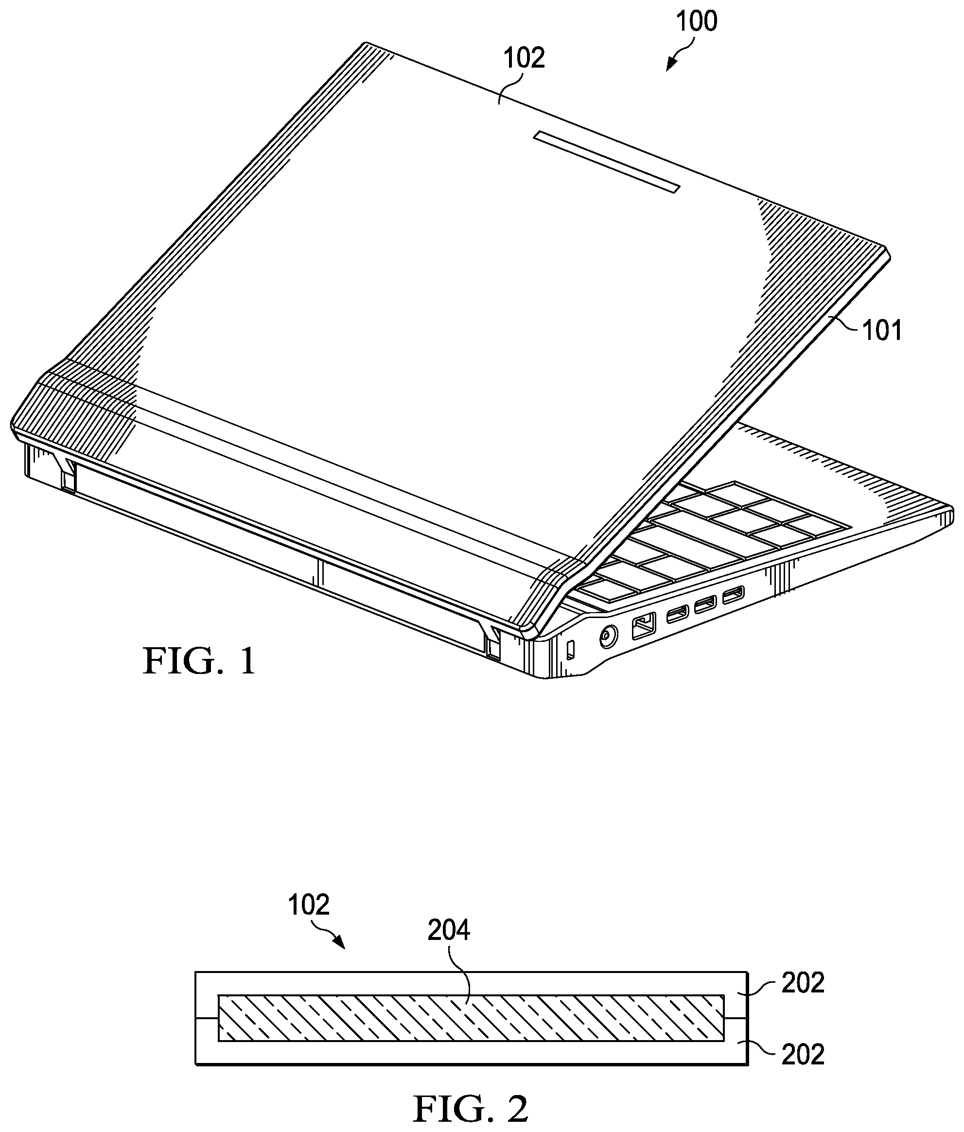 Patent US12103279 Figure 1 – Systems and methods for incorporating post-consumable material in layered composite