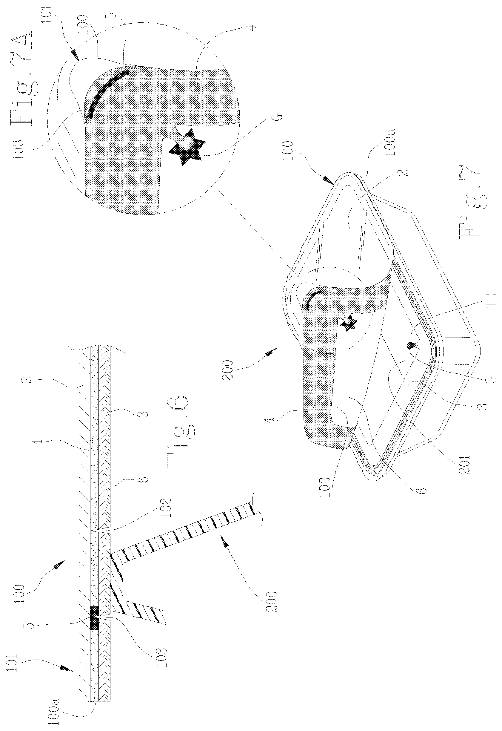 Patent US12103283 Figure 5 – Closure member for a food container and method of manufacturing of said closure member