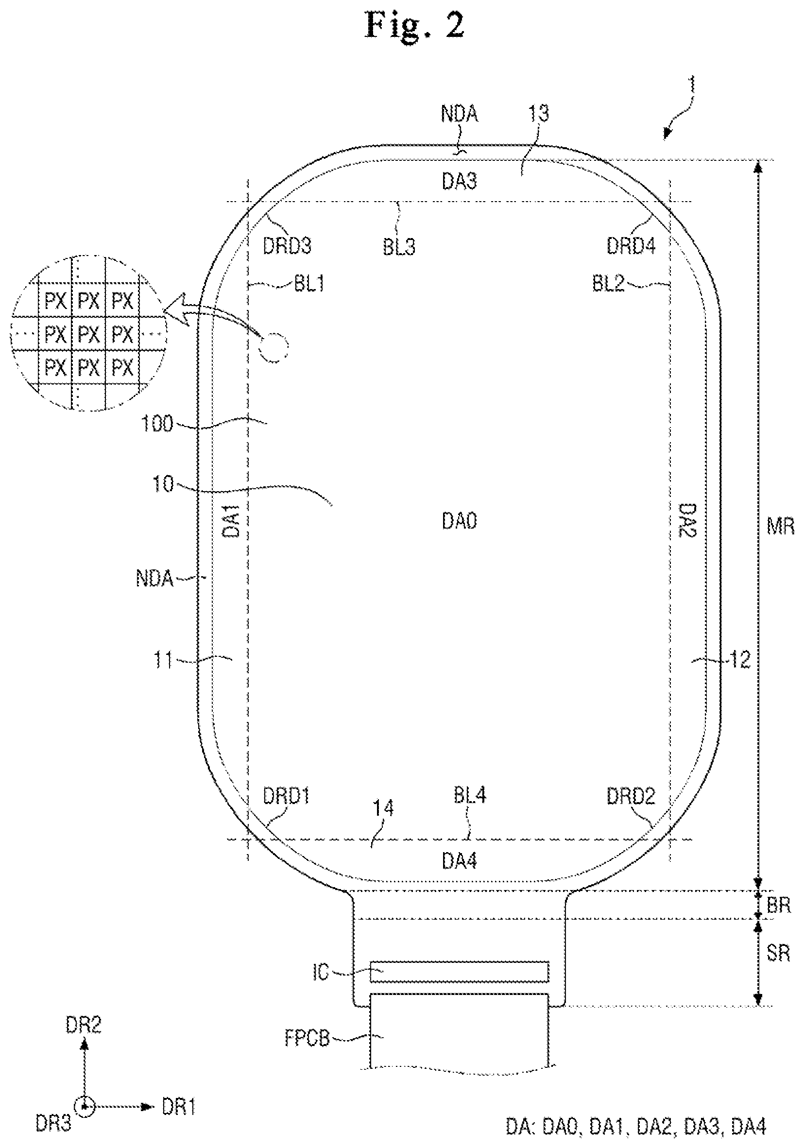 Patent US12103284 Figure 2 – Display device