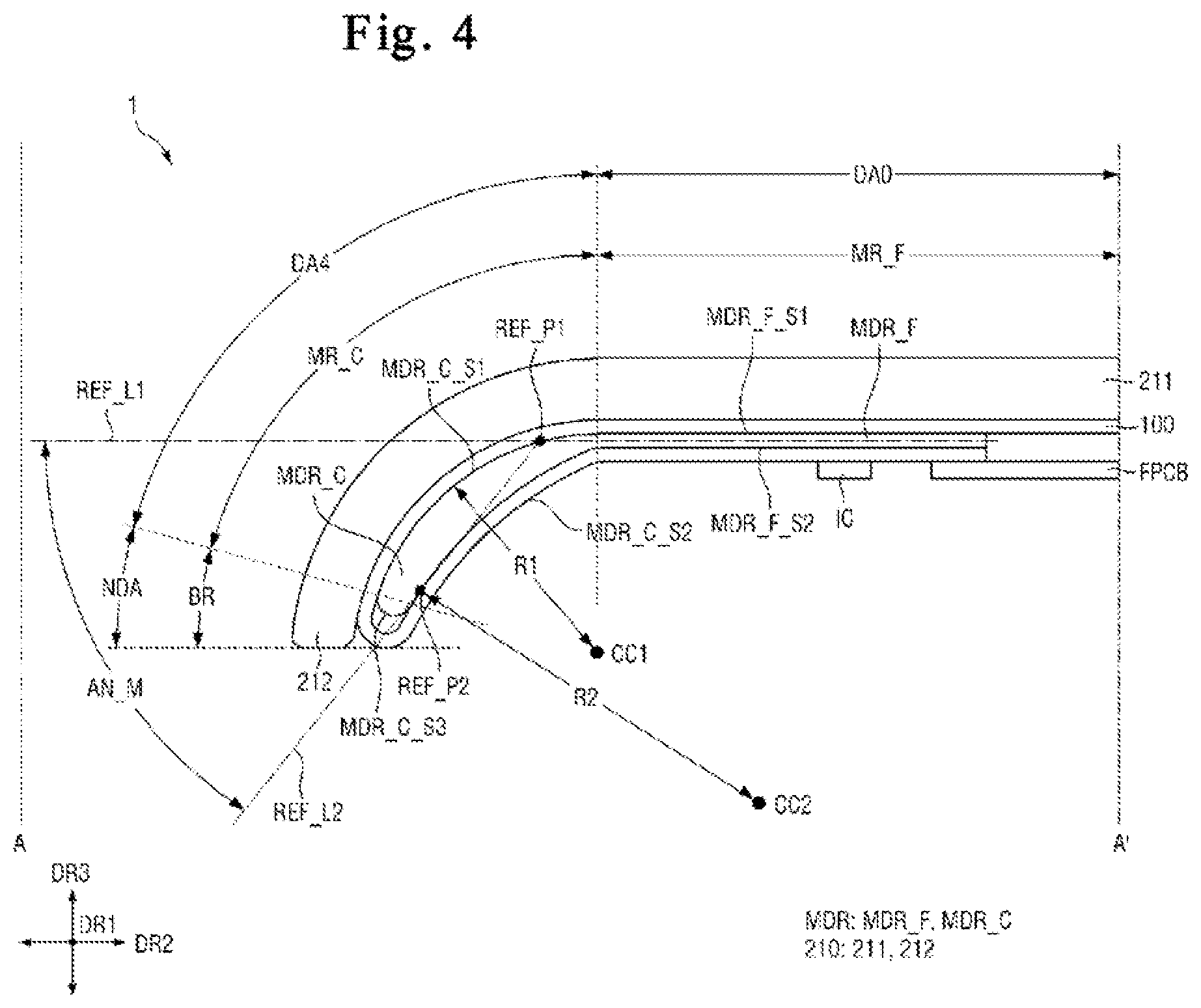 Patent US12103284 Figure 4 – Display device