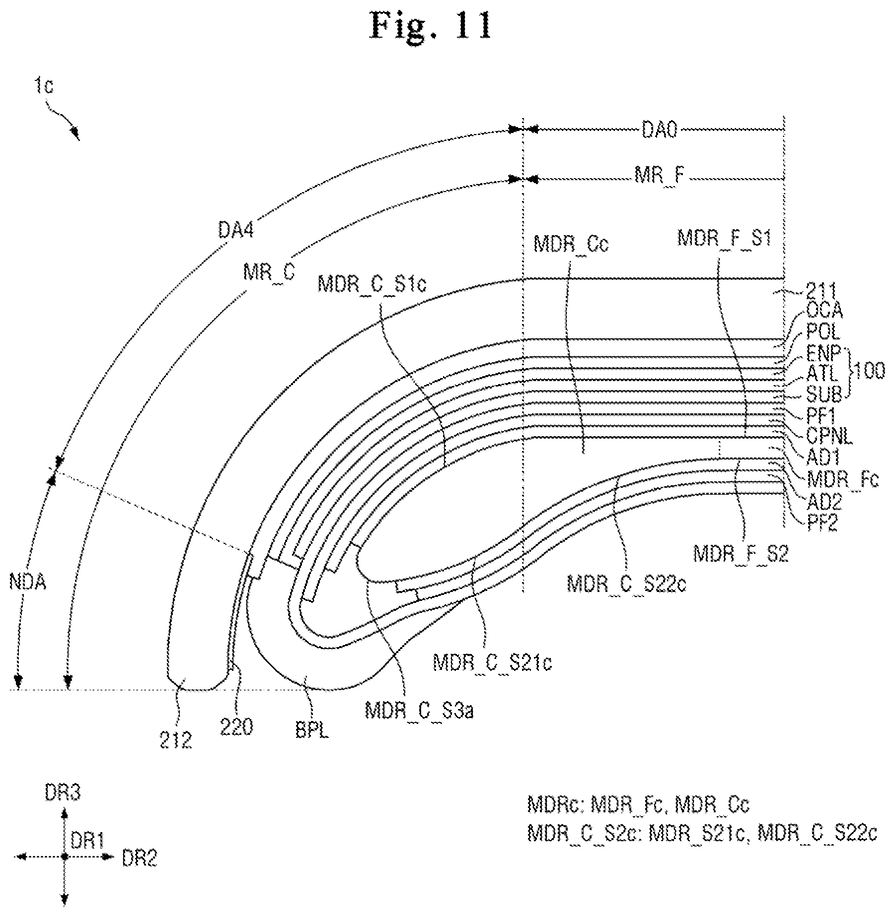 Patent US12103284 Figure 11 – Display device