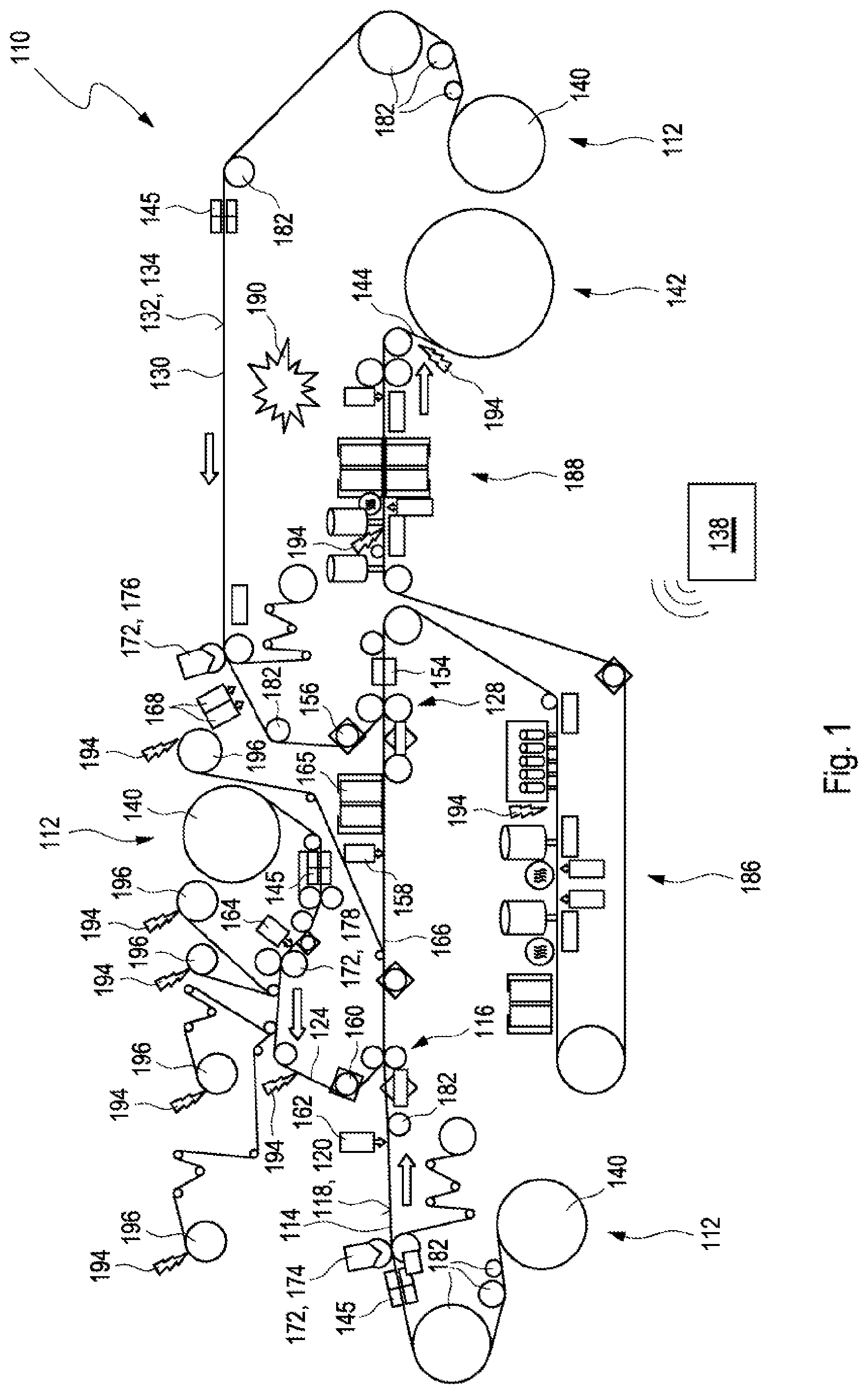 Patent US12103287 Figure 1 – Method and system of producing a plurality of analytical test strips