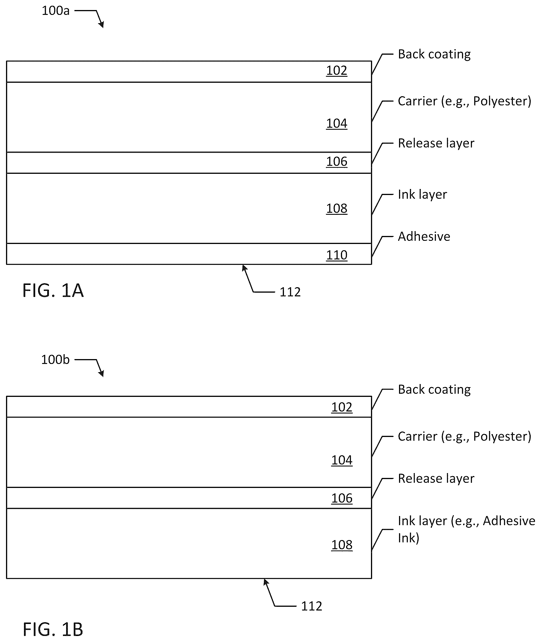 Patent US12103293 Figure 1 – Thermal transfer of active ink with dynamic environmental data