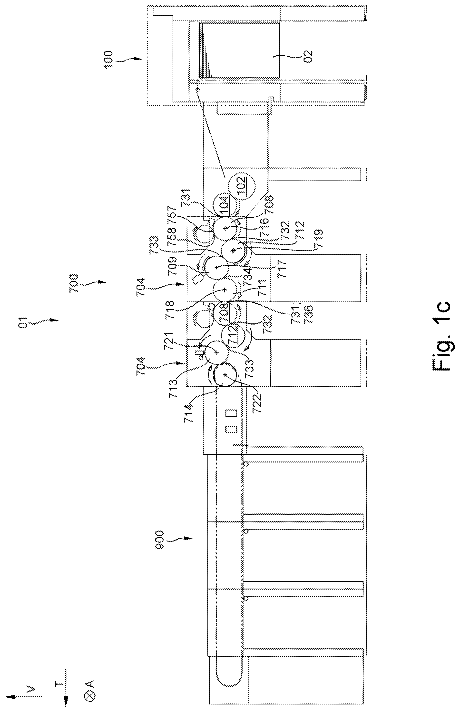 Patent US12103295 Figure 3 – Sheet-fed printing unit configured as a screen printing unit and methods for operating a sheet-fed printing unit configured as a screen printing unit