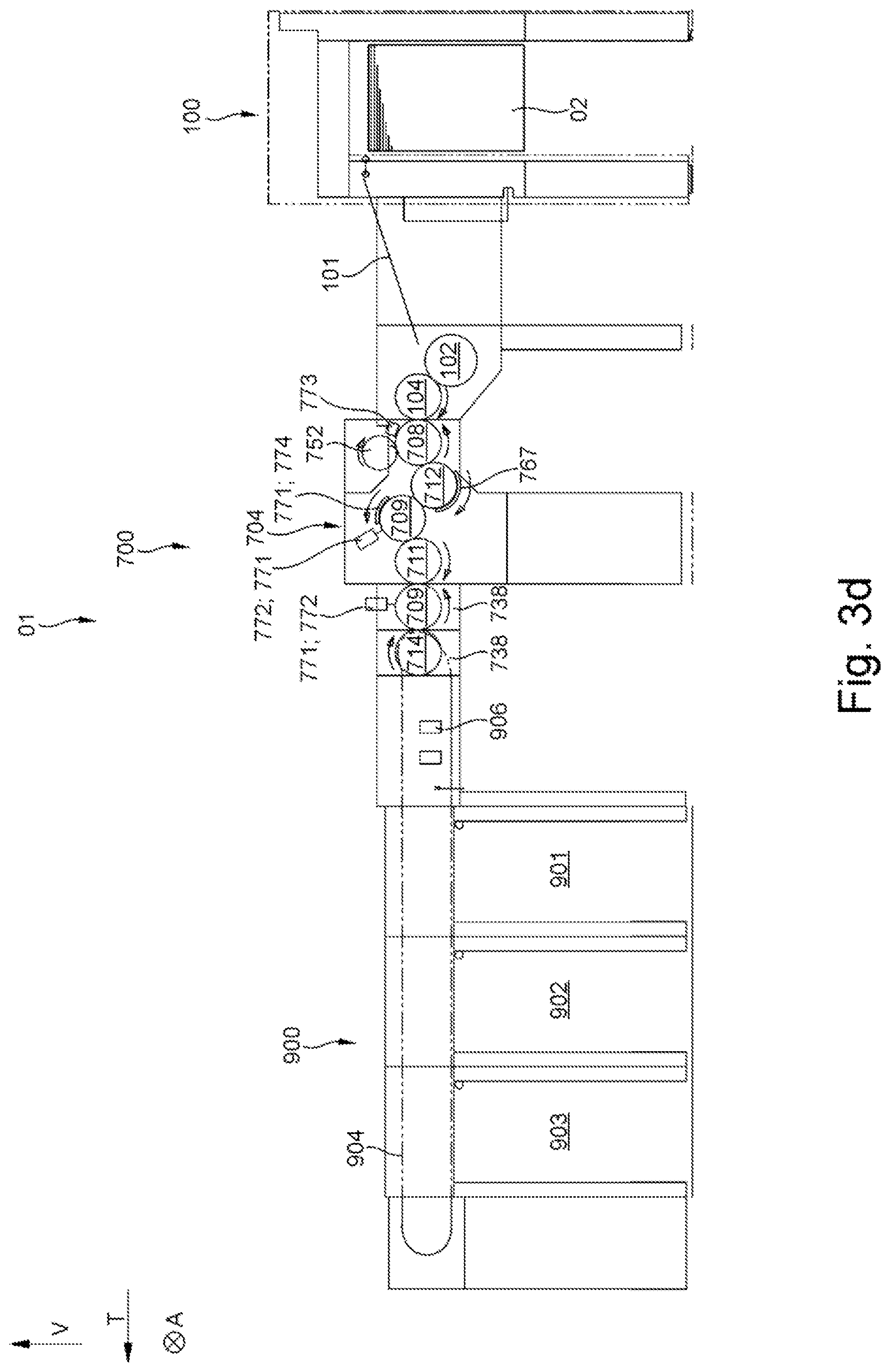 Patent US12103295 Figure 10 – Sheet-fed printing unit configured as a screen printing unit and methods for operating a sheet-fed printing unit configured as a screen printing unit