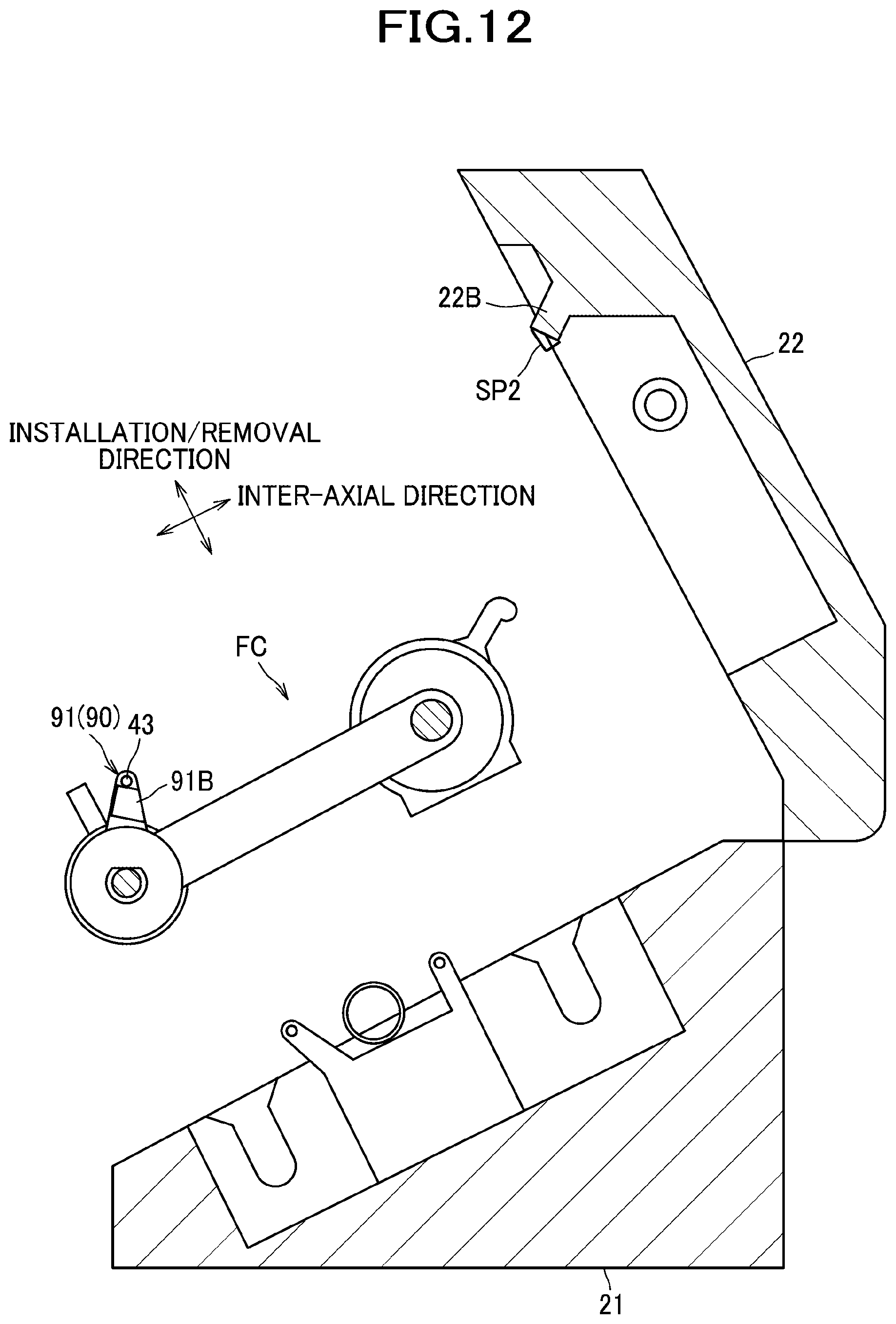 Patent US12103296 Figure 12 – Layer transfer film cartridge and layer transfer device