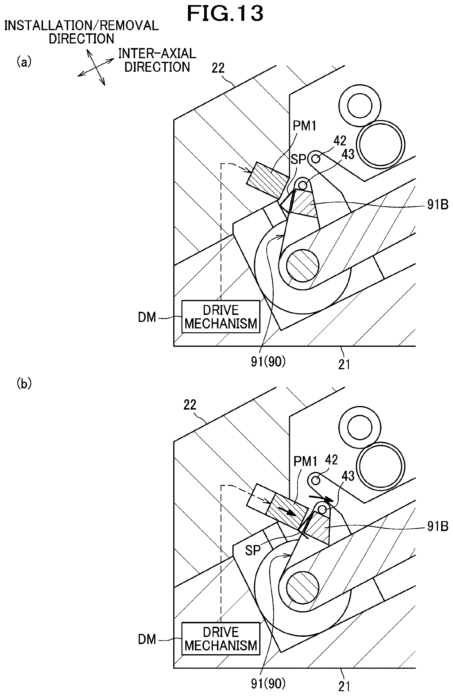 Patent US12103296 Figure 13 – Layer transfer film cartridge and layer transfer device