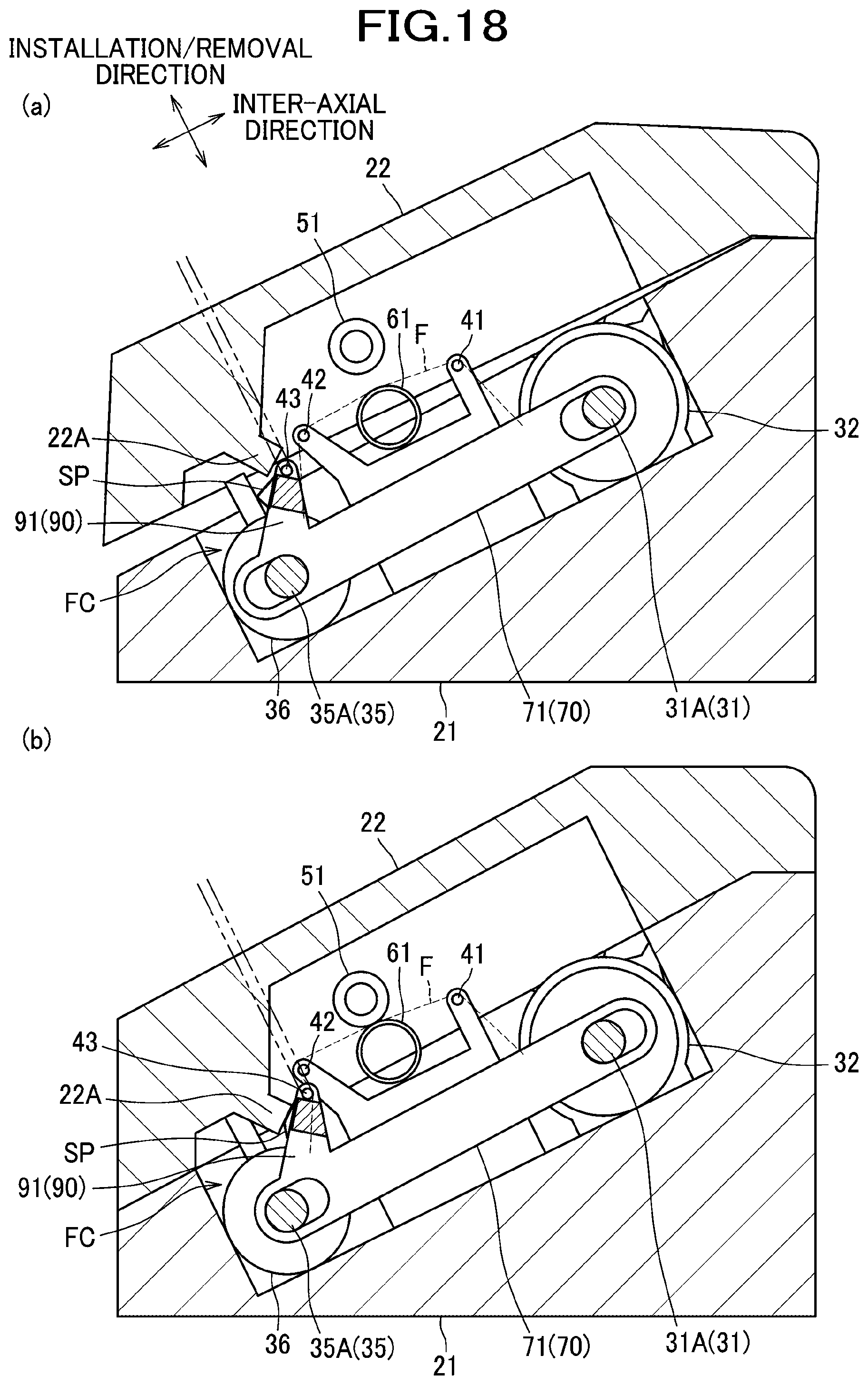Patent US12103296 Figure 18 – Layer transfer film cartridge and layer transfer device