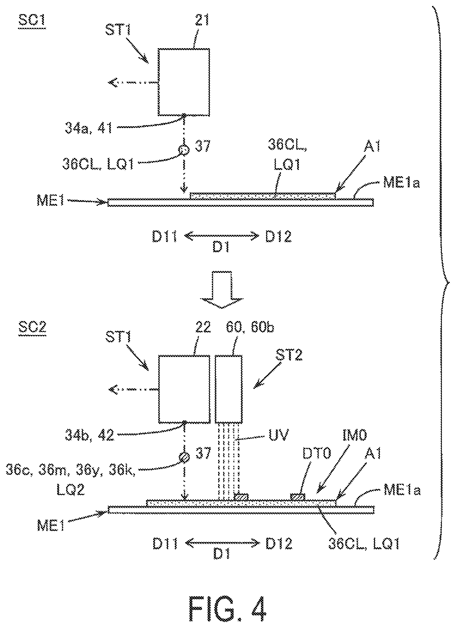 Patent US12103299 Figure 4 – Printing apparatus and printing method