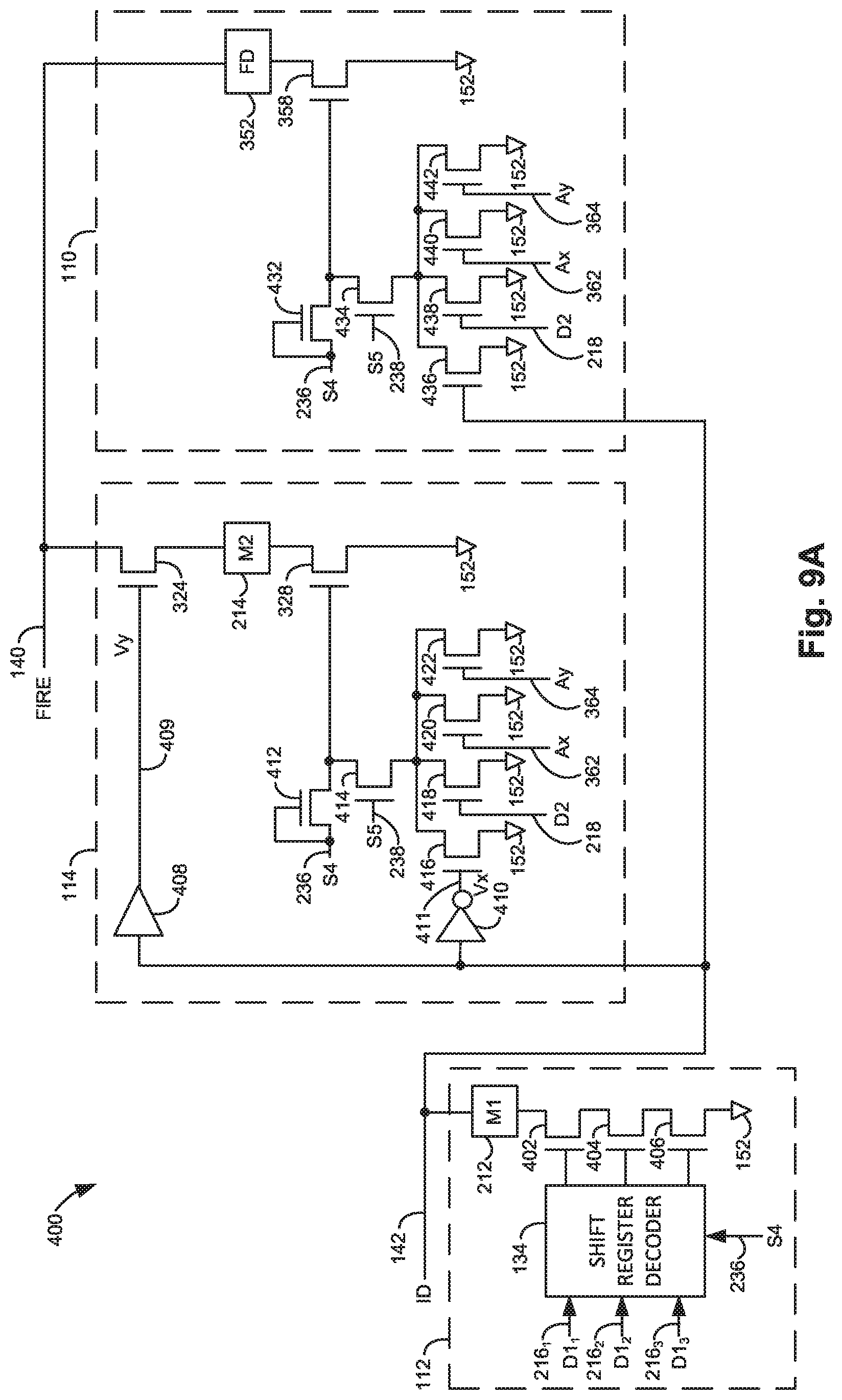 Patent US12103303 Figure 6 – Fluid ejection devices including a memory