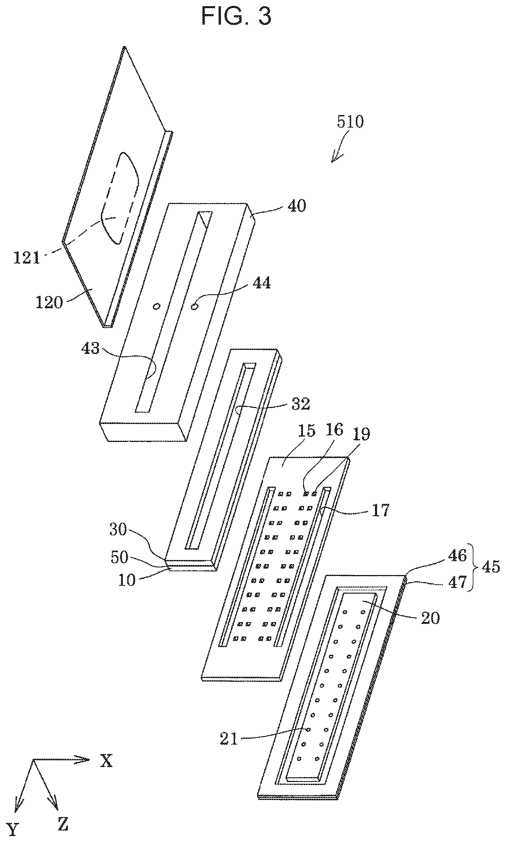 Patent US12103304 Figure 3 – Liquid discharge head and liquid discharge device