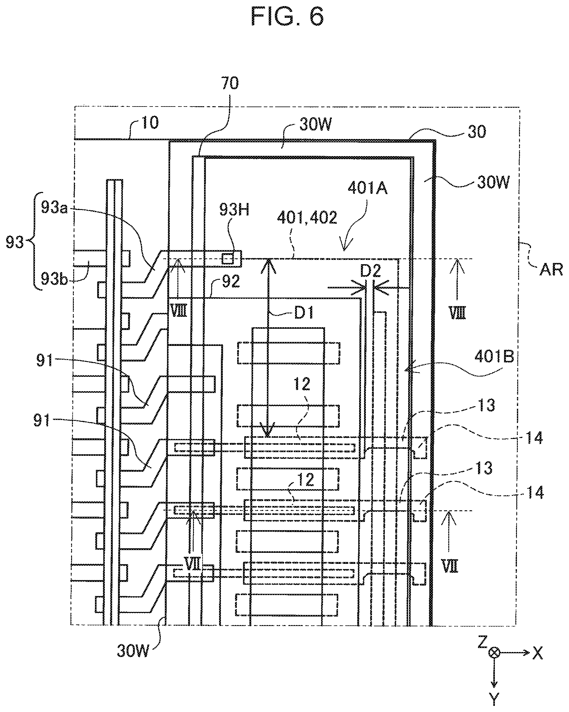 Patent US12103304 Figure 6 – Liquid discharge head and liquid discharge device