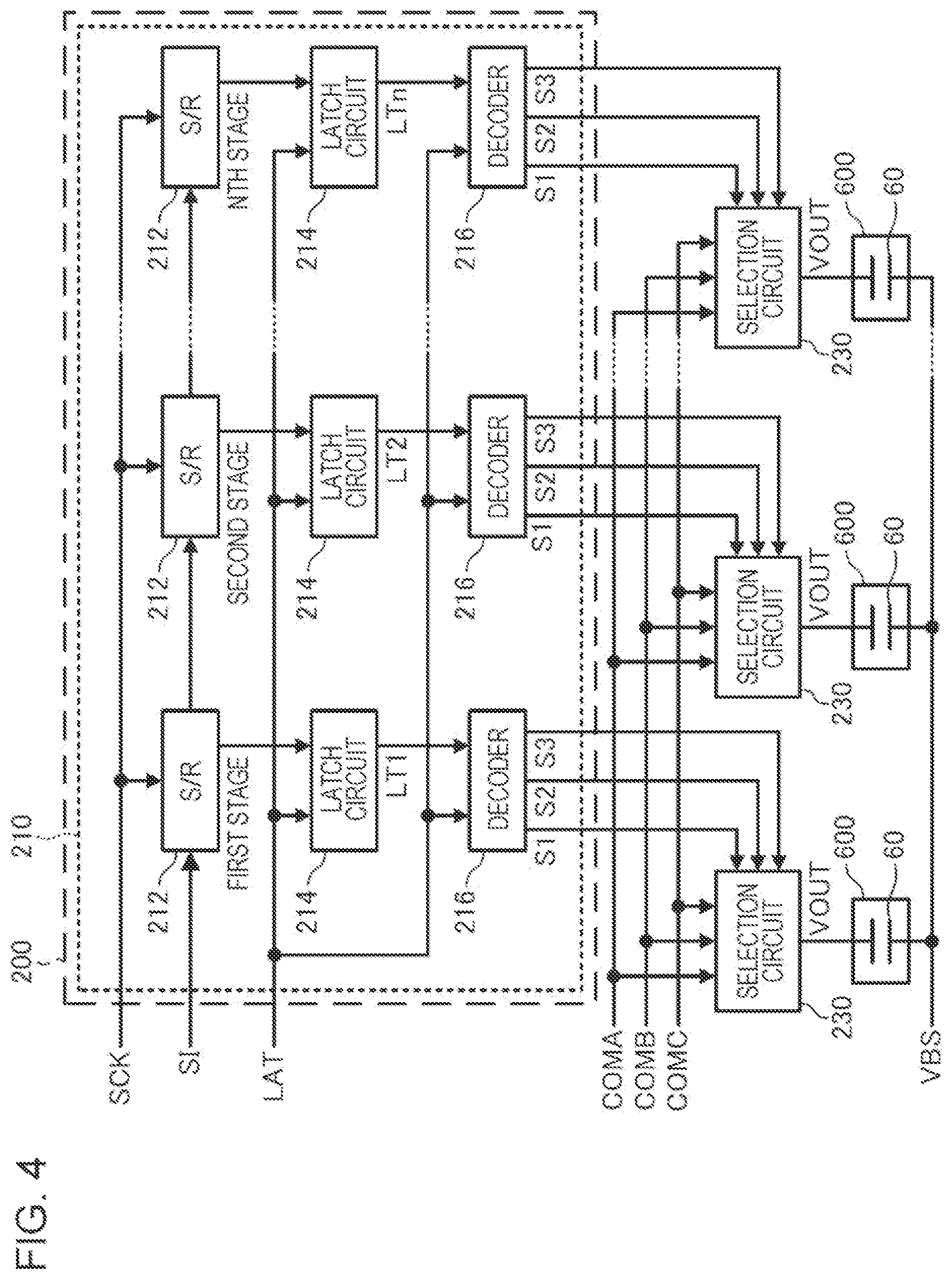 Patent US12103305 Figure 4 – Liquid discharge device and head drive circuit