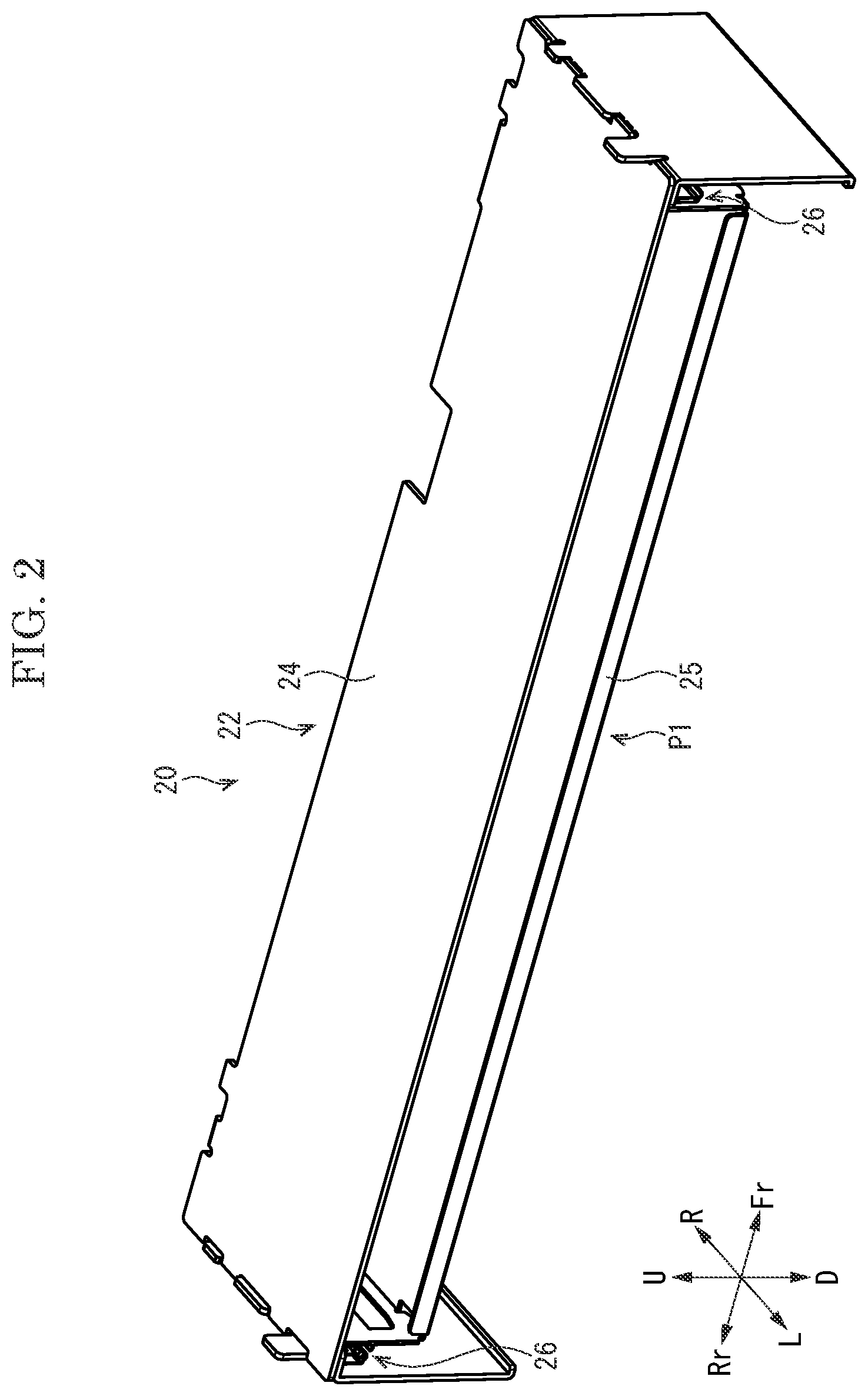 Patent US12103307 Figure 2 – Linear motion extensible device, maintenance device and image forming apparatus