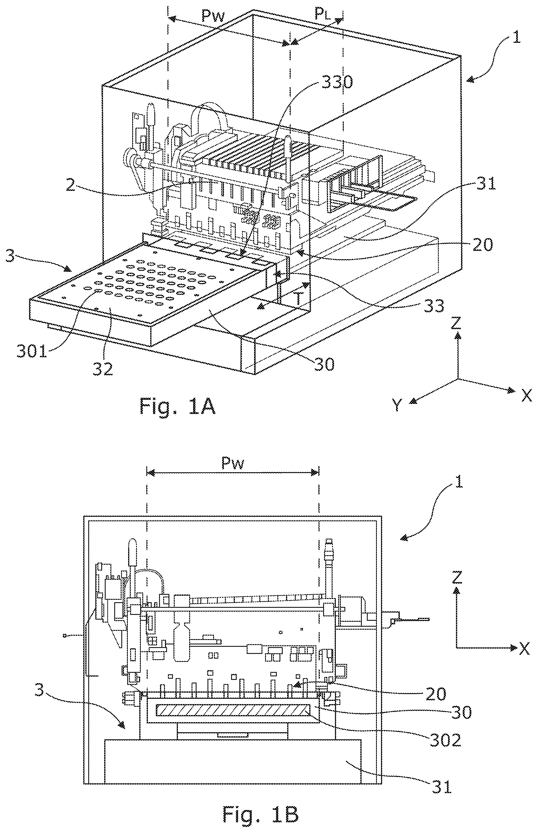 Patent US12103309 Figure 1 – Vacuum-assisted printing for porous substrates