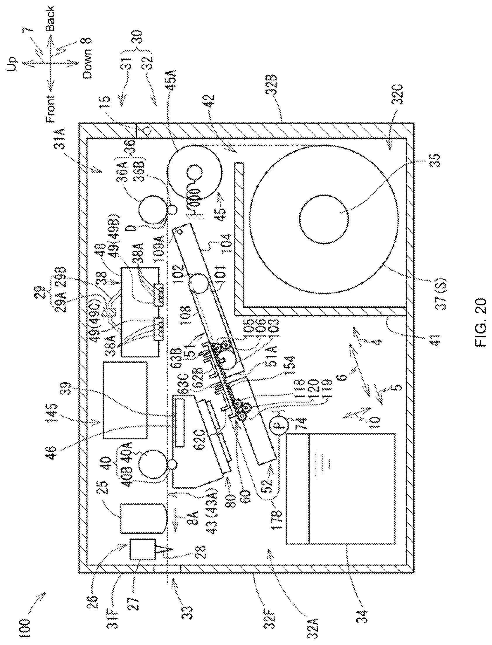 Patent US12103310 Figure 20 – Liquid discharging device and method for performing maintenance of liquid discharging device
