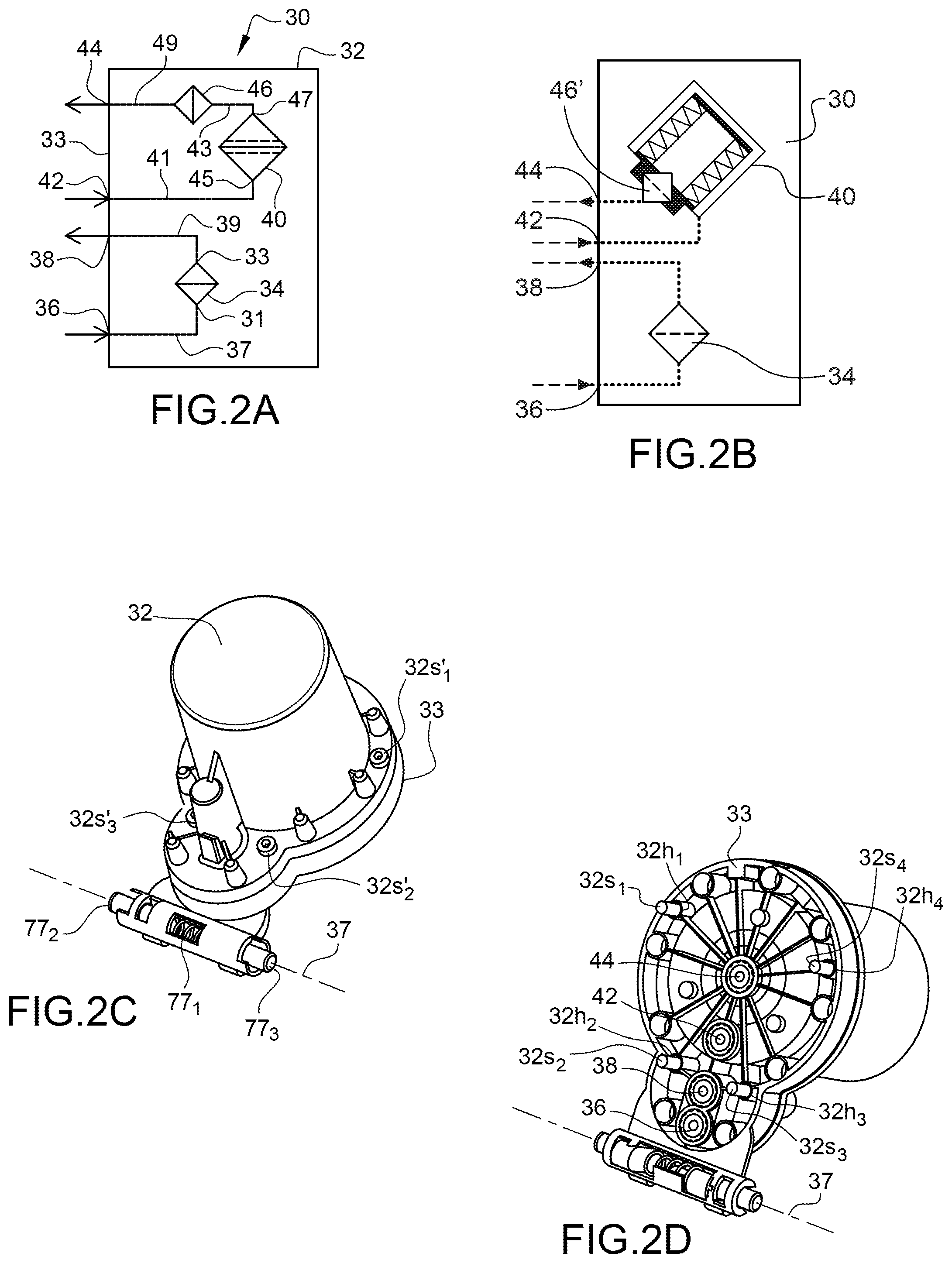 Patent US12103311 Figure 2 – Ink circuit with several modular units