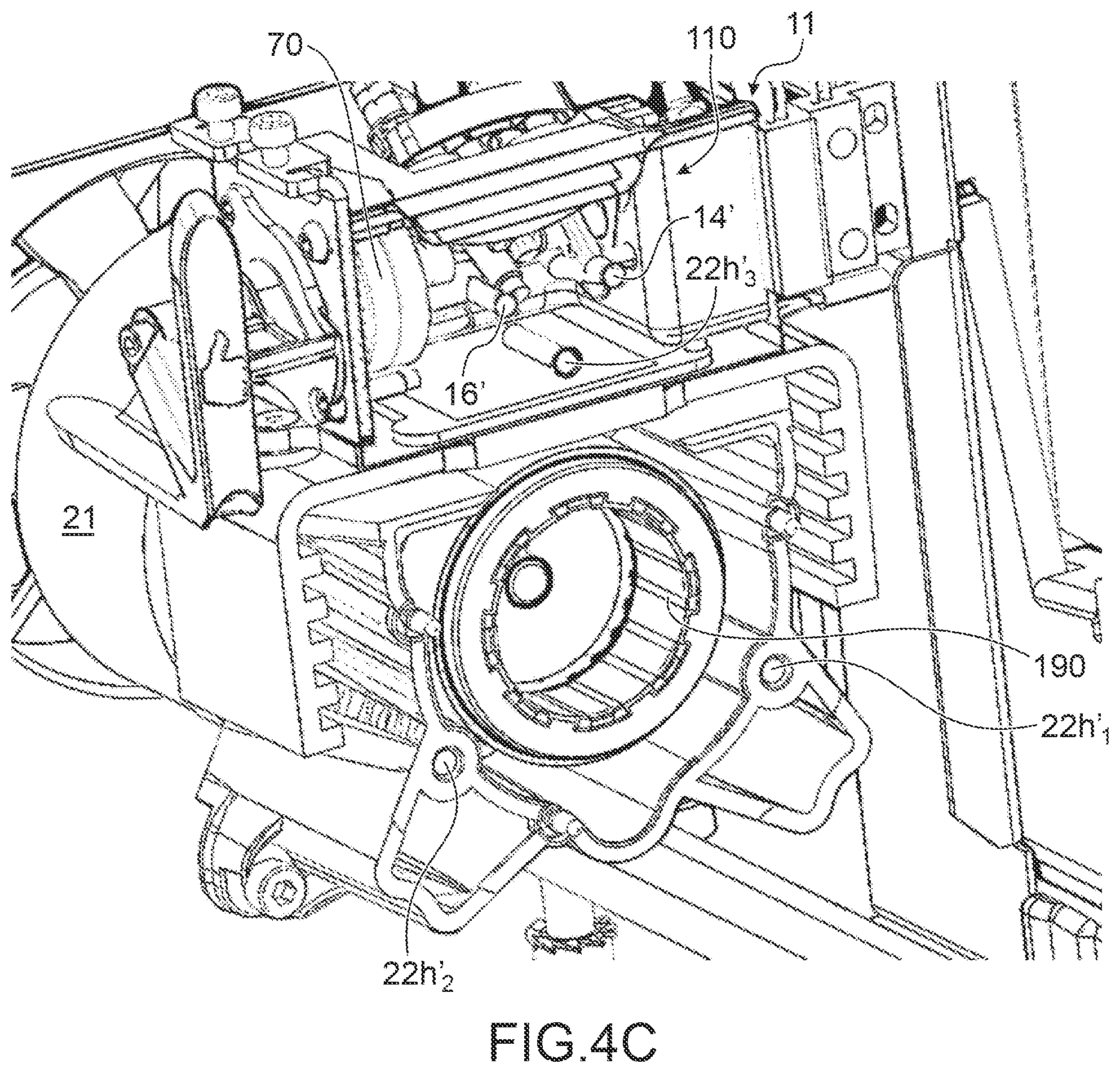 Patent US12103311 Figure 7 – Ink circuit with several modular units