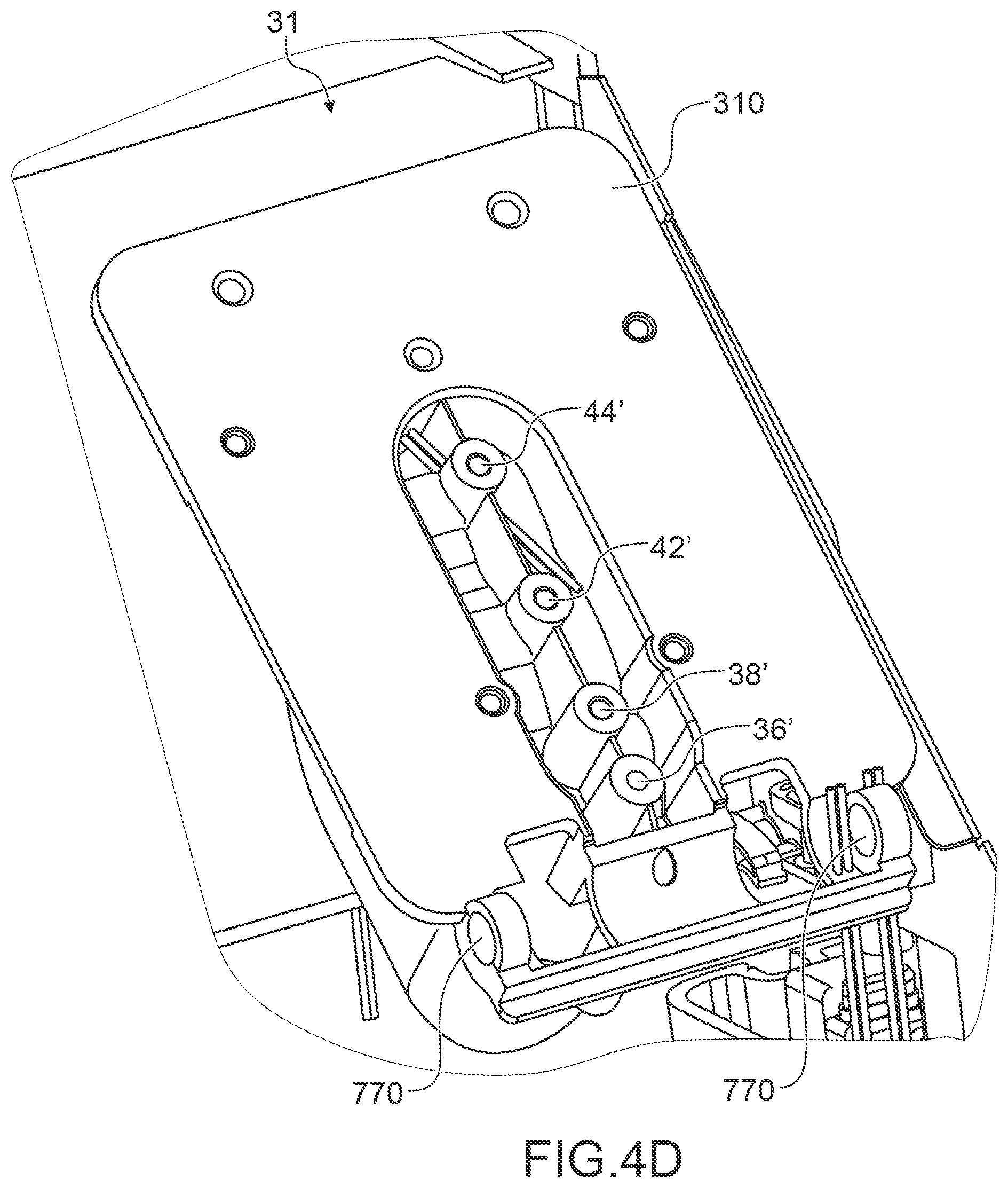 Patent US12103311 Figure 8 – Ink circuit with several modular units