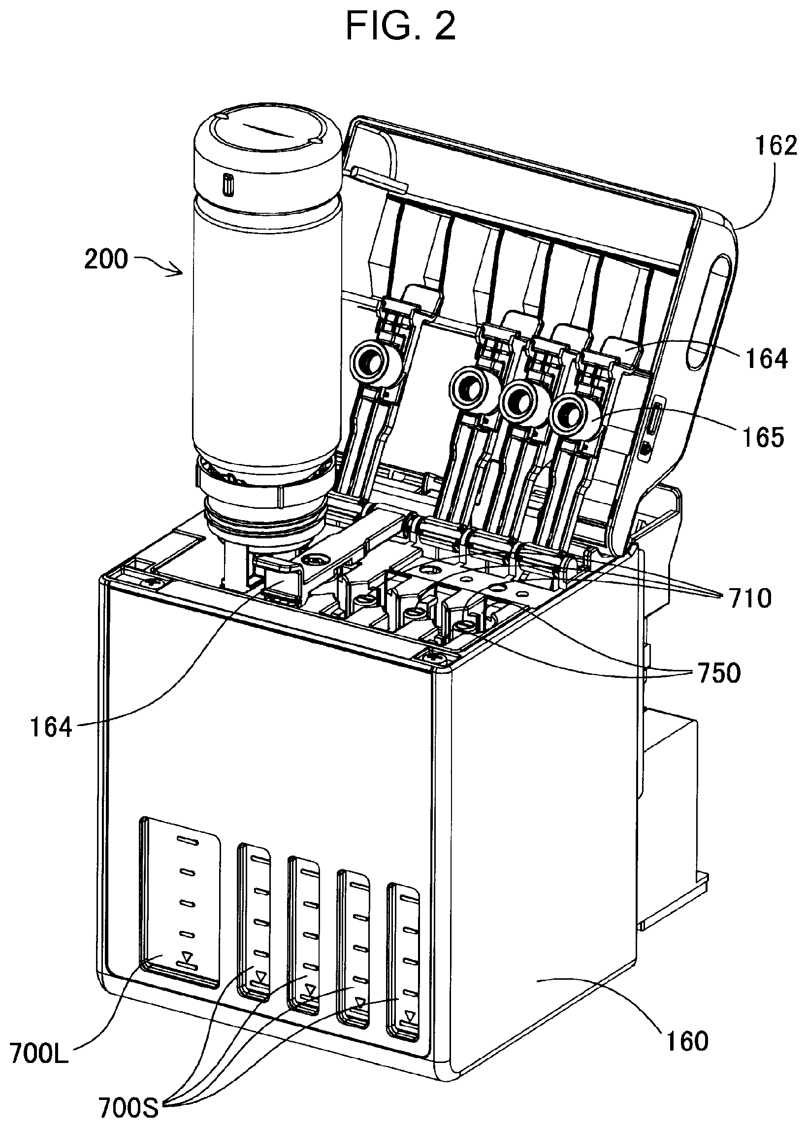 Patent US12103312 Figure 2 – Ink replenishment container
