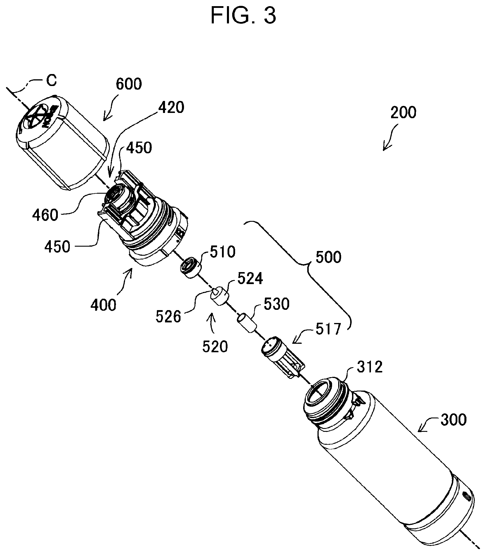 Patent US12103312 Figure 3 – Ink replenishment container
