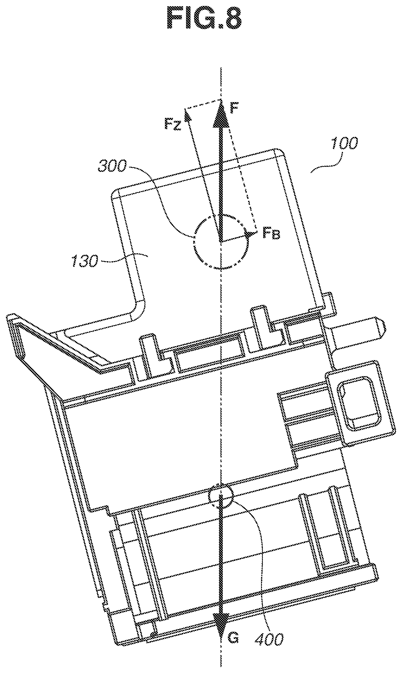 Patent US12103314 Figure 8 – Inkjet recording apparatus