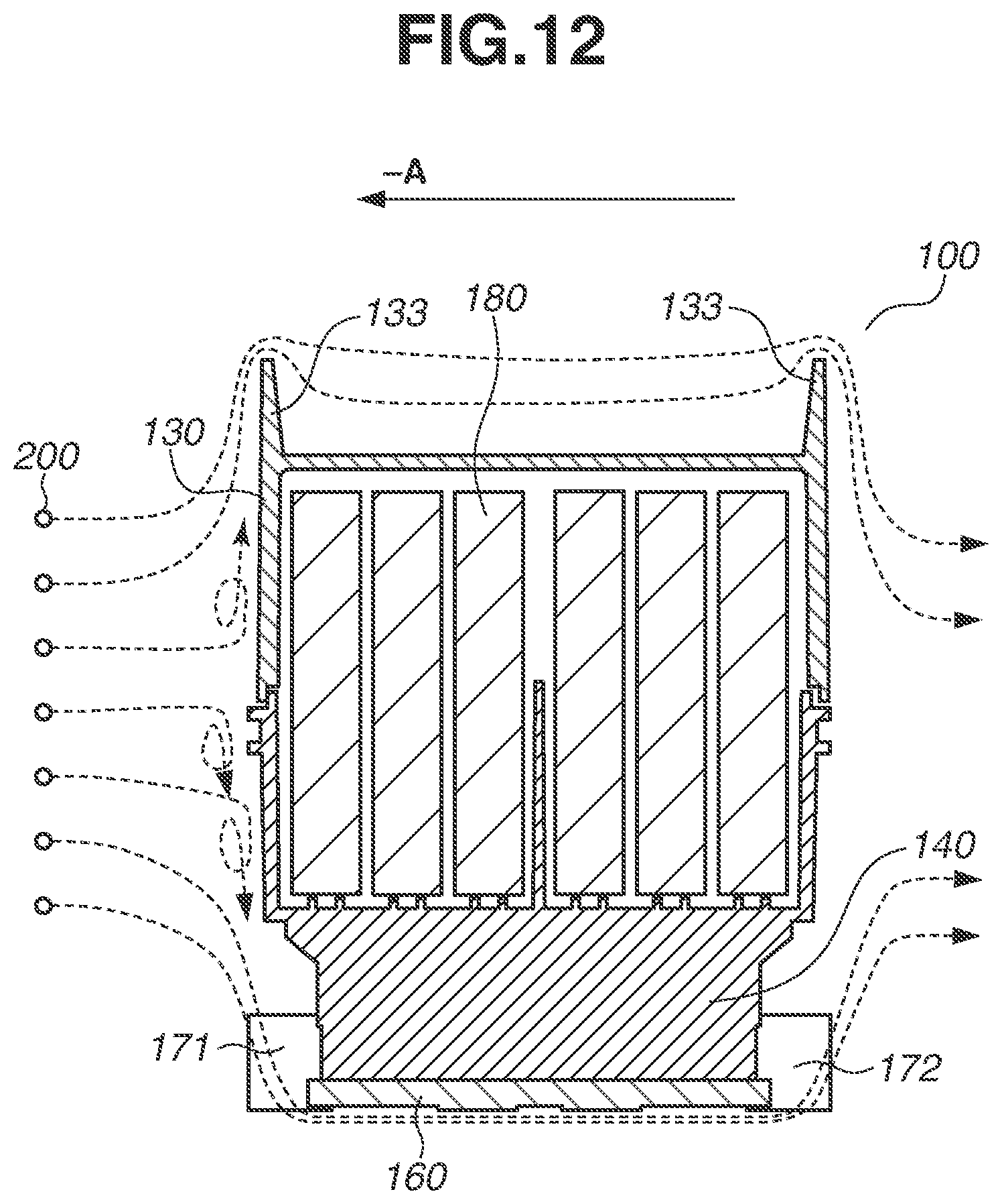 Patent US12103314 Figure 12 – Inkjet recording apparatus
