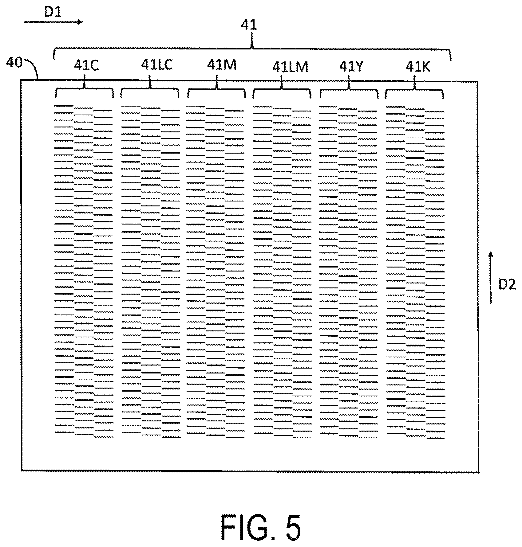 Patent US12103317 Figure 5 – Printing device and printing method