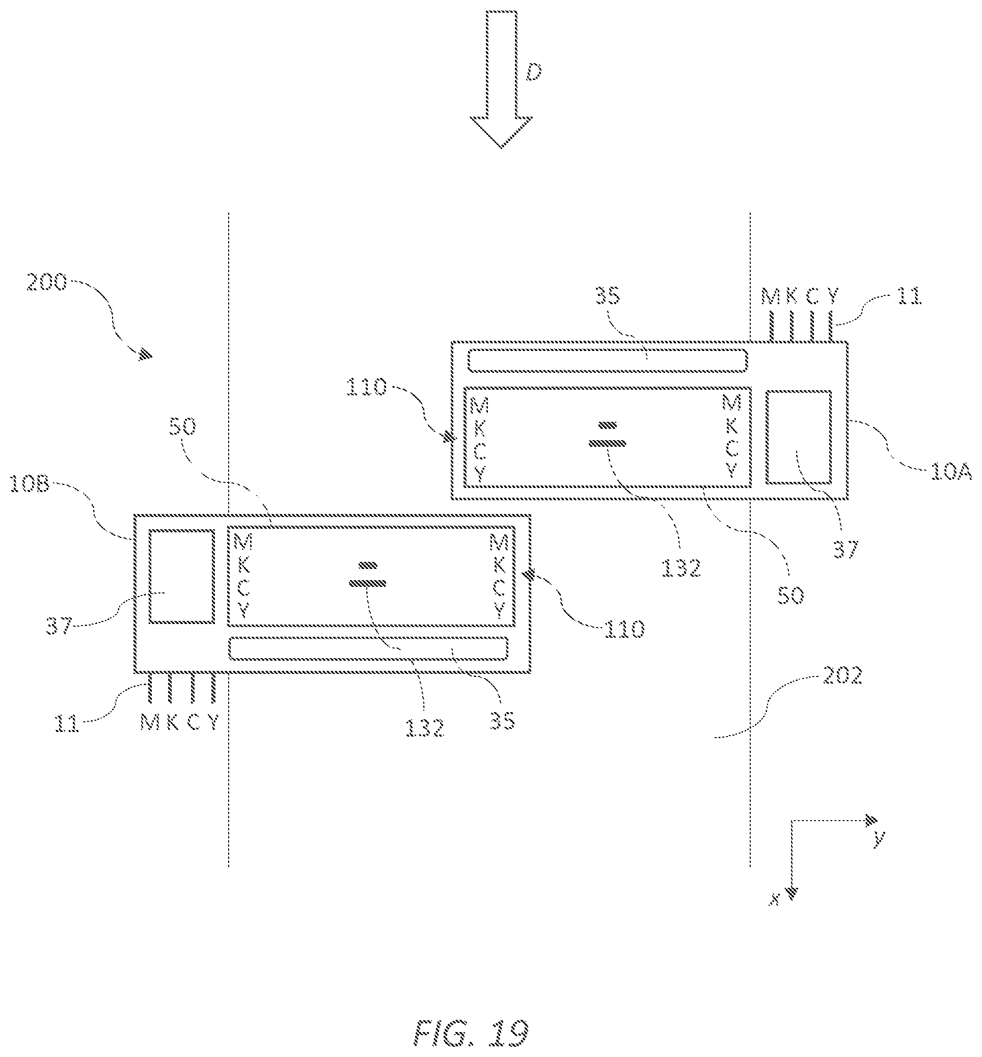 Patent US12103319 Figure 10 – Method of configuring orientation-agnostic print module