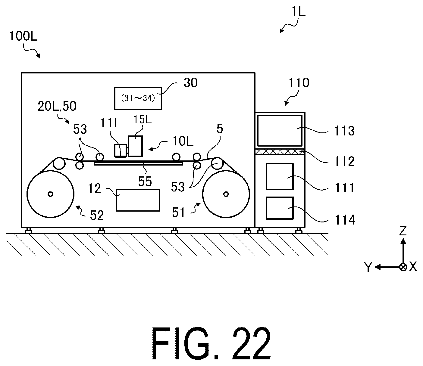 Patent US12103320 Figure 20 – Liquid ejecting device and method for adjusting liquid ejecting device