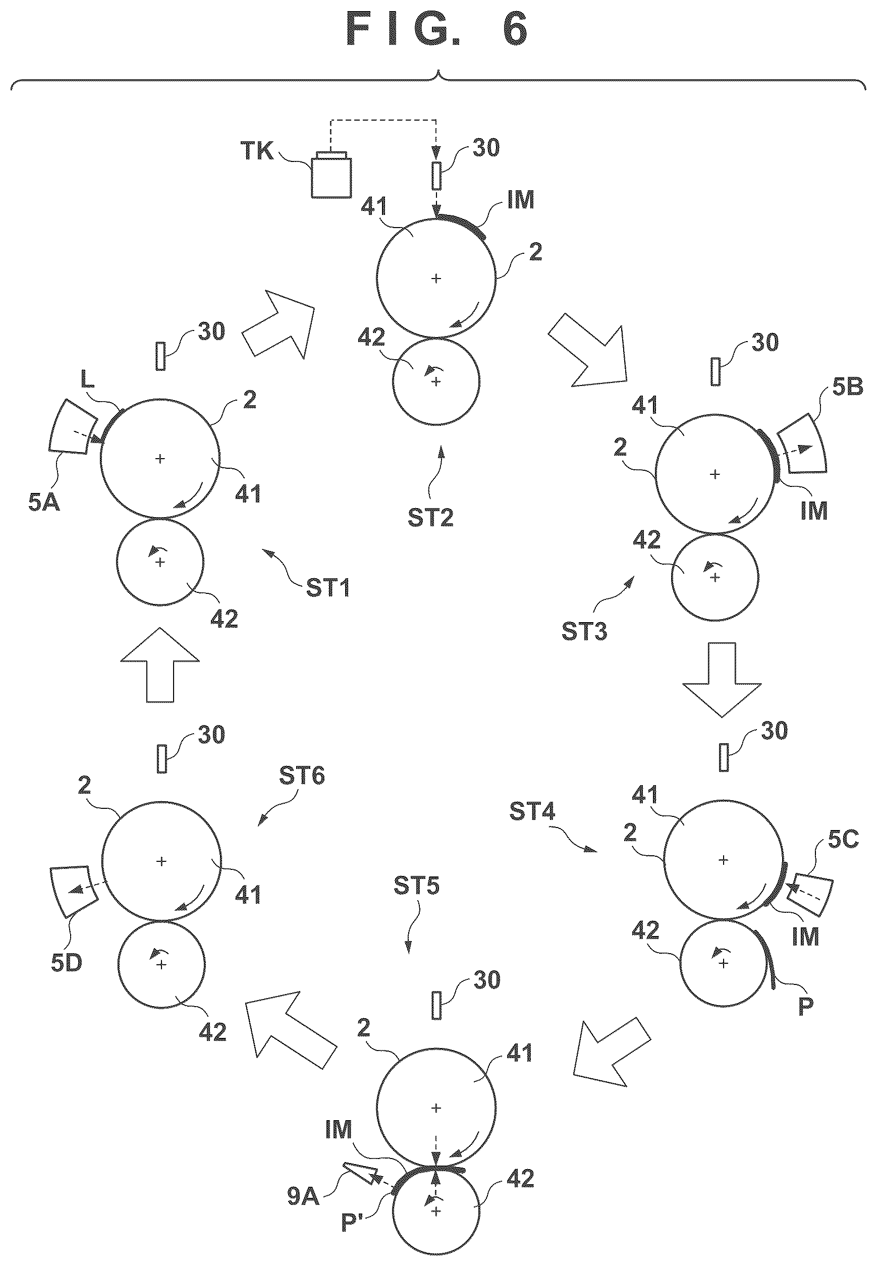 Patent US12103321 Figure 6 – Printing apparatus and correction method therefor