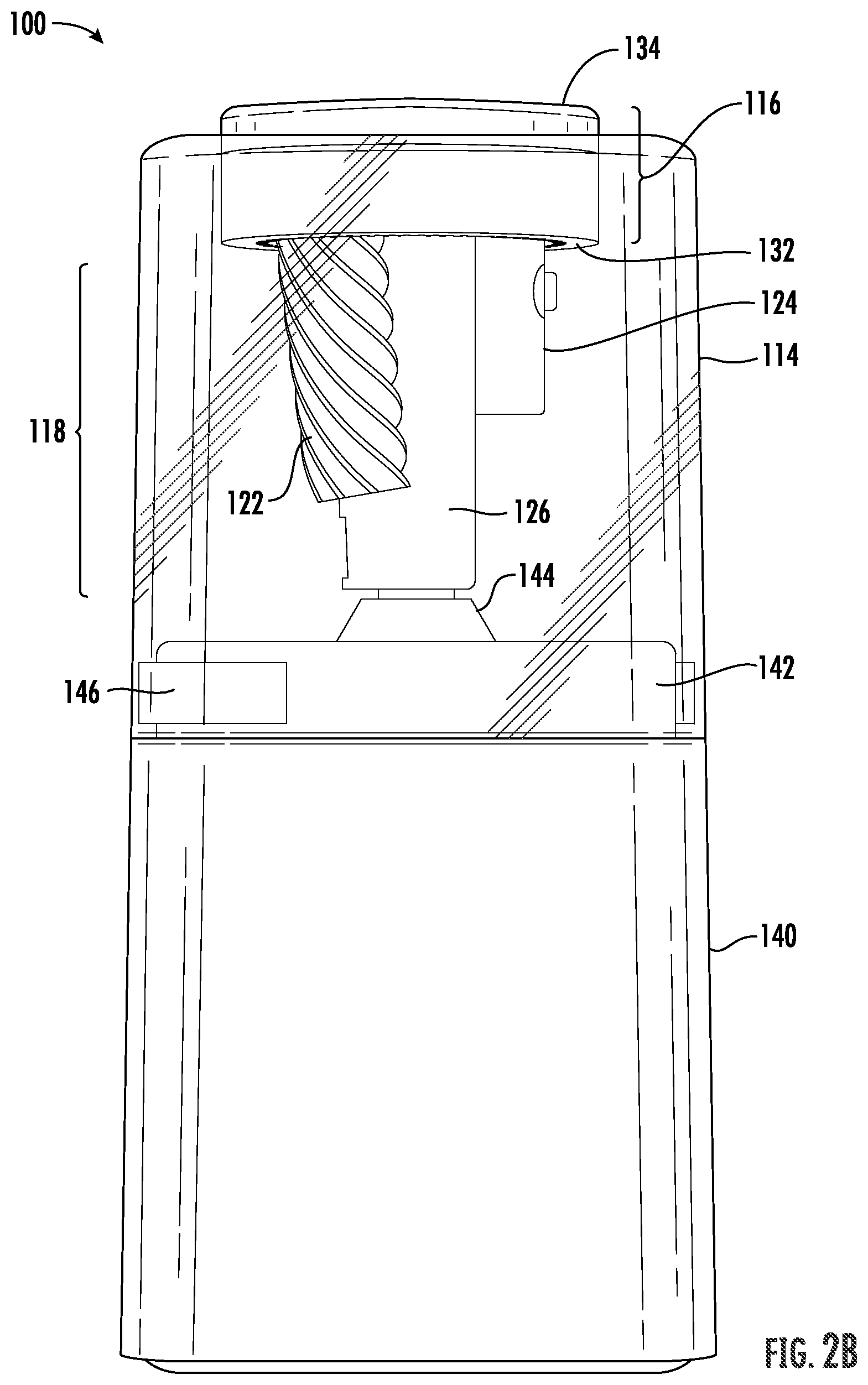 Patent US12103330 Figure 6 – Sharpeners for writing instruments