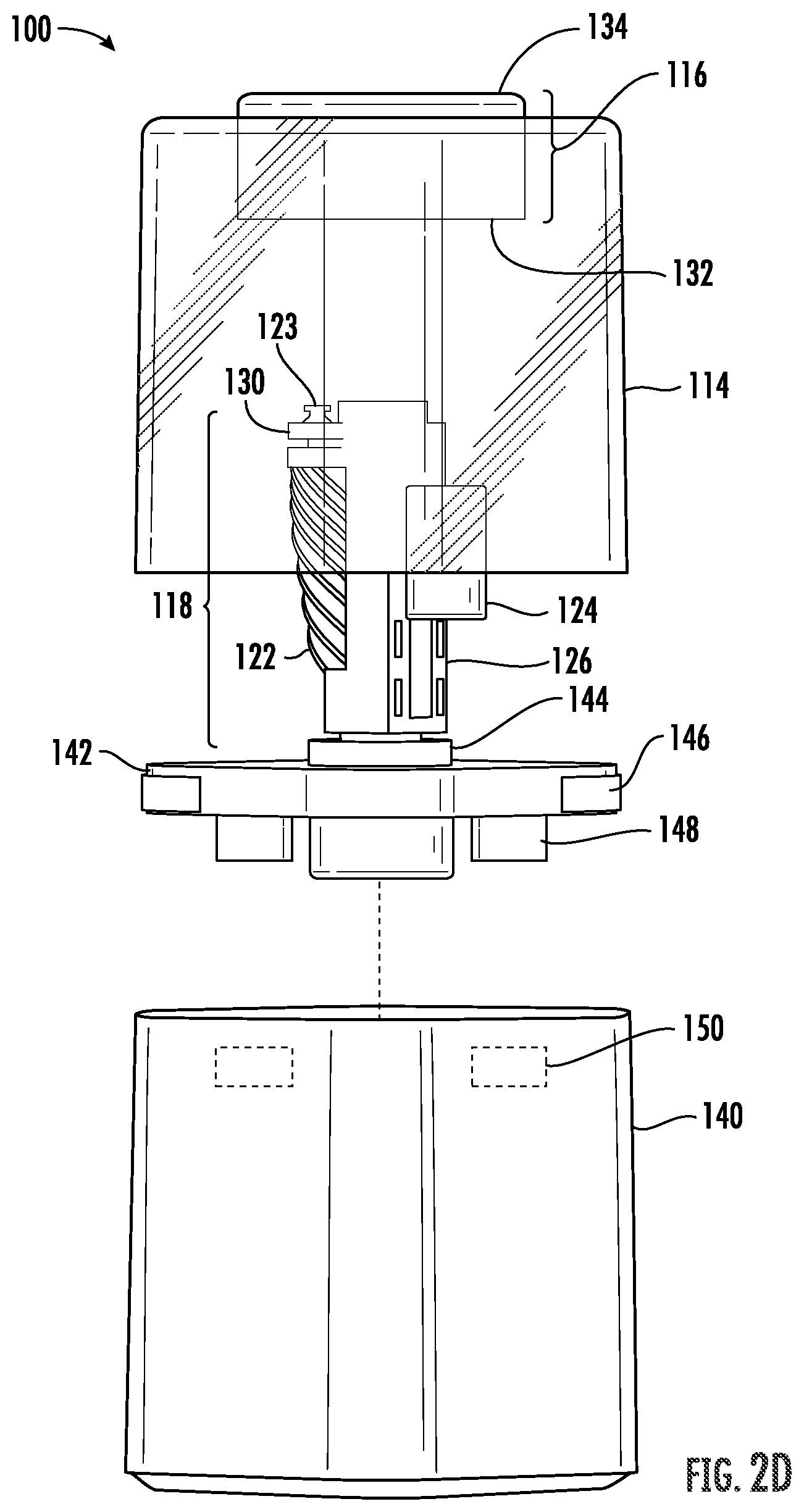 Patent US12103330 Figure 8 – Sharpeners for writing instruments