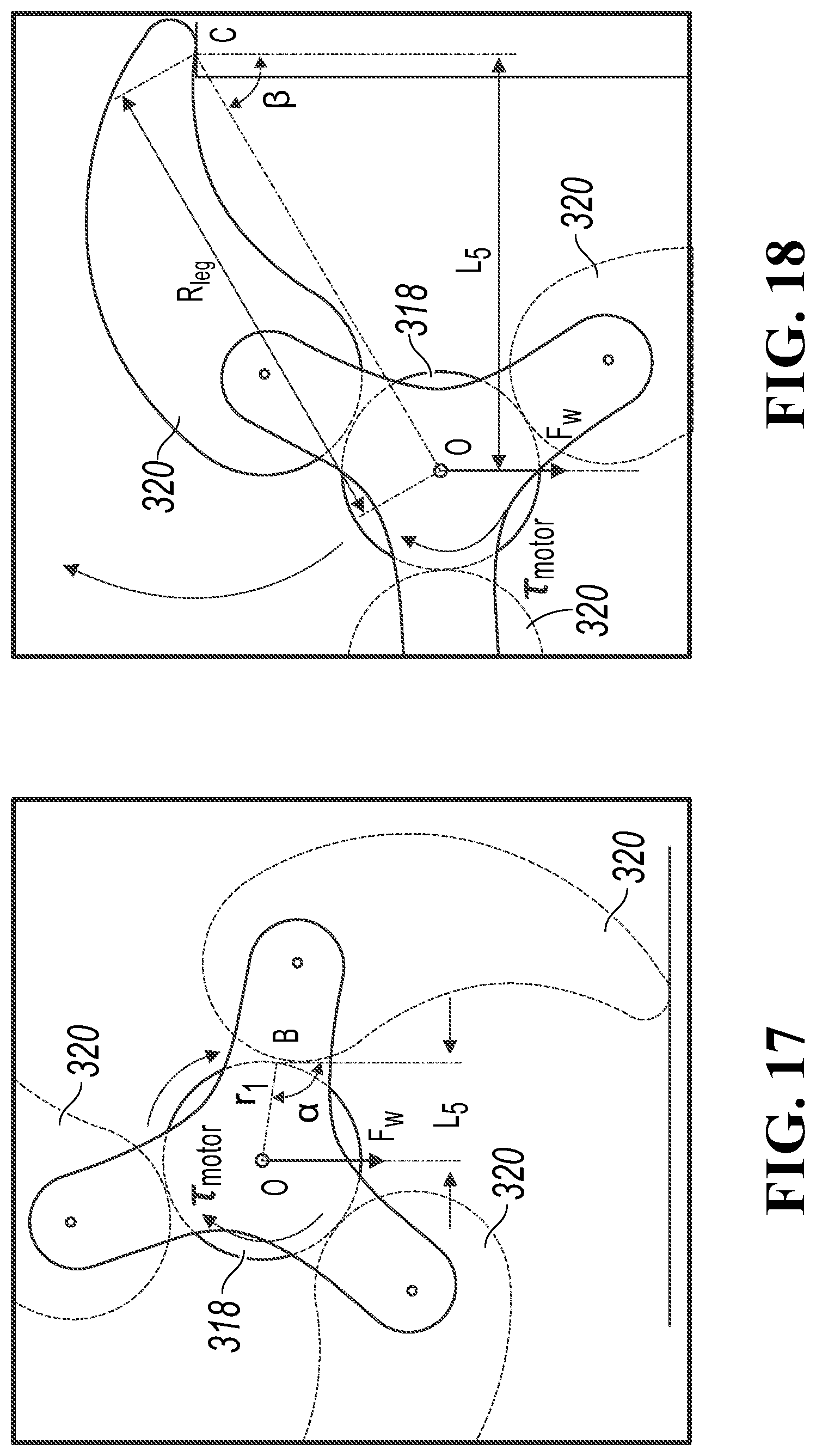 Patent US12103331 Figure 10 – Transformable wheel and leg assembly