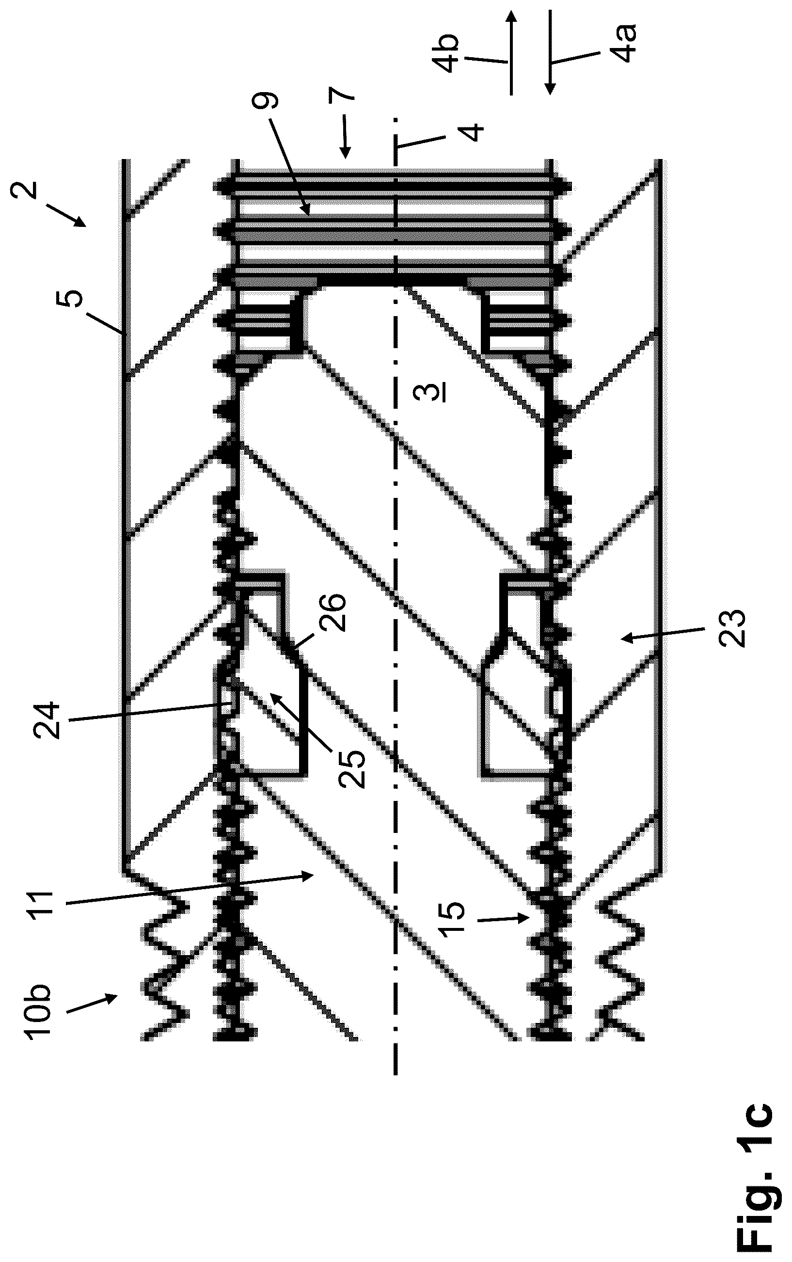 Patent US12103333 Figure 2 – Axle assembly having an adjustable length