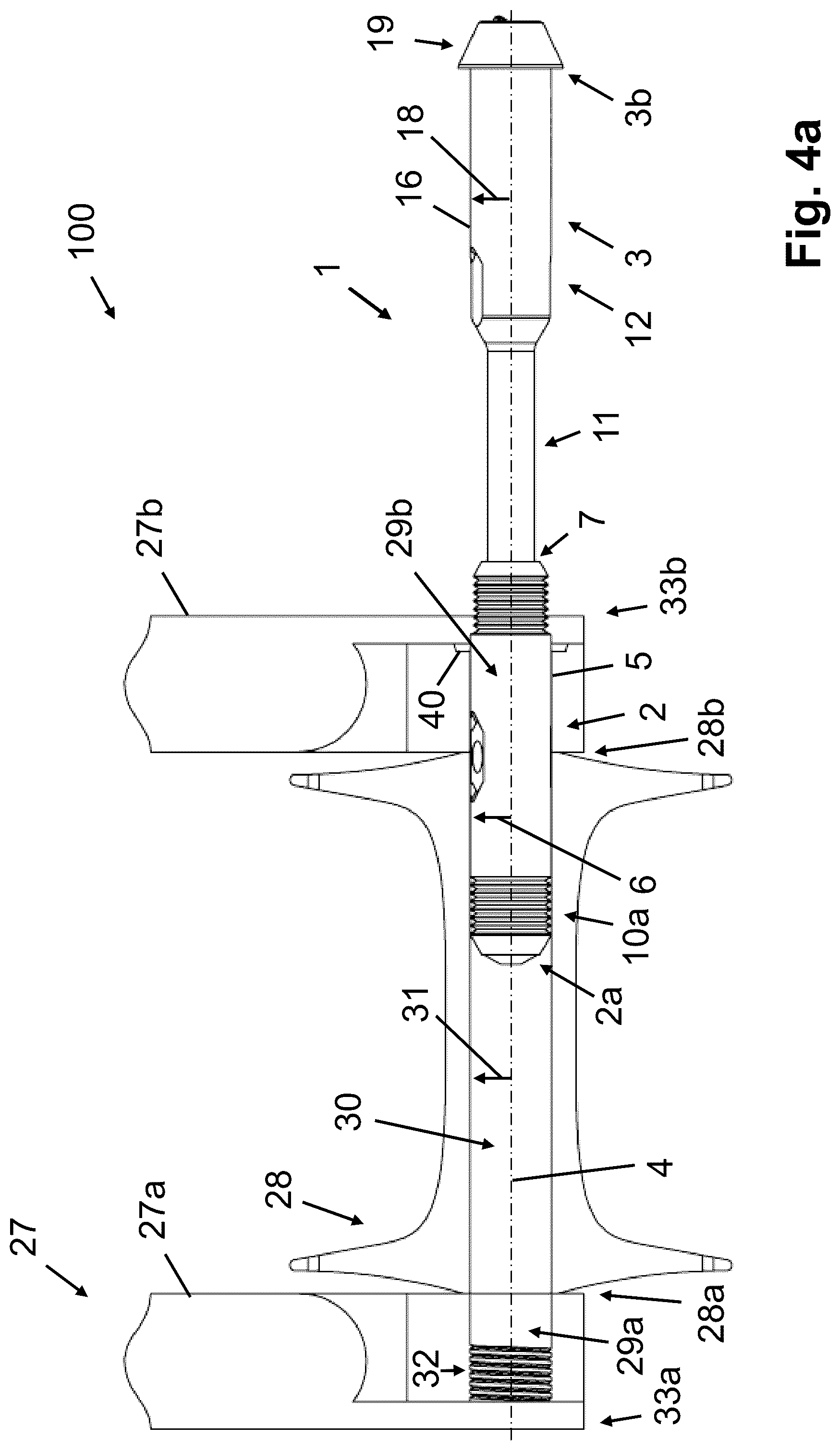 Patent US12103333 Figure 5 – Axle assembly having an adjustable length