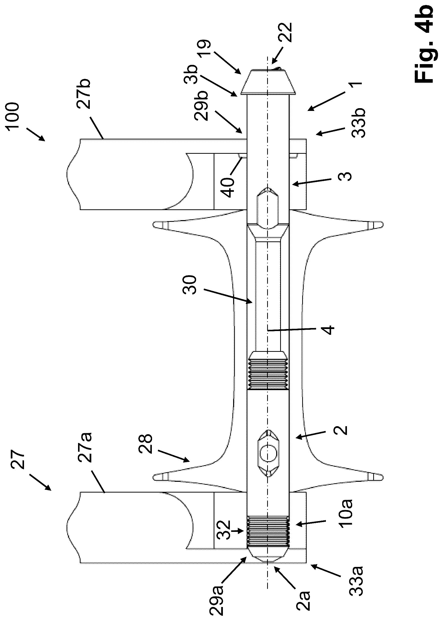 Patent US12103333 Figure 6 – Axle assembly having an adjustable length